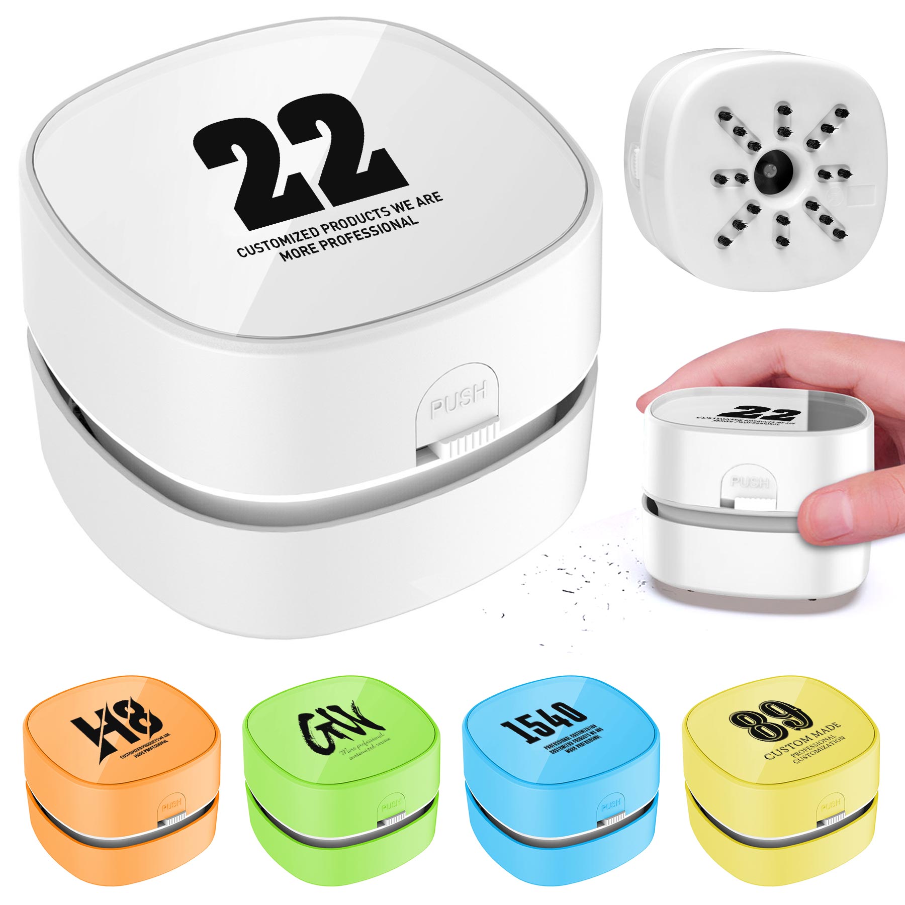 FlyFlyPromos - Mini Handheld Desktop Vacuum Cleaner - Promotional Product