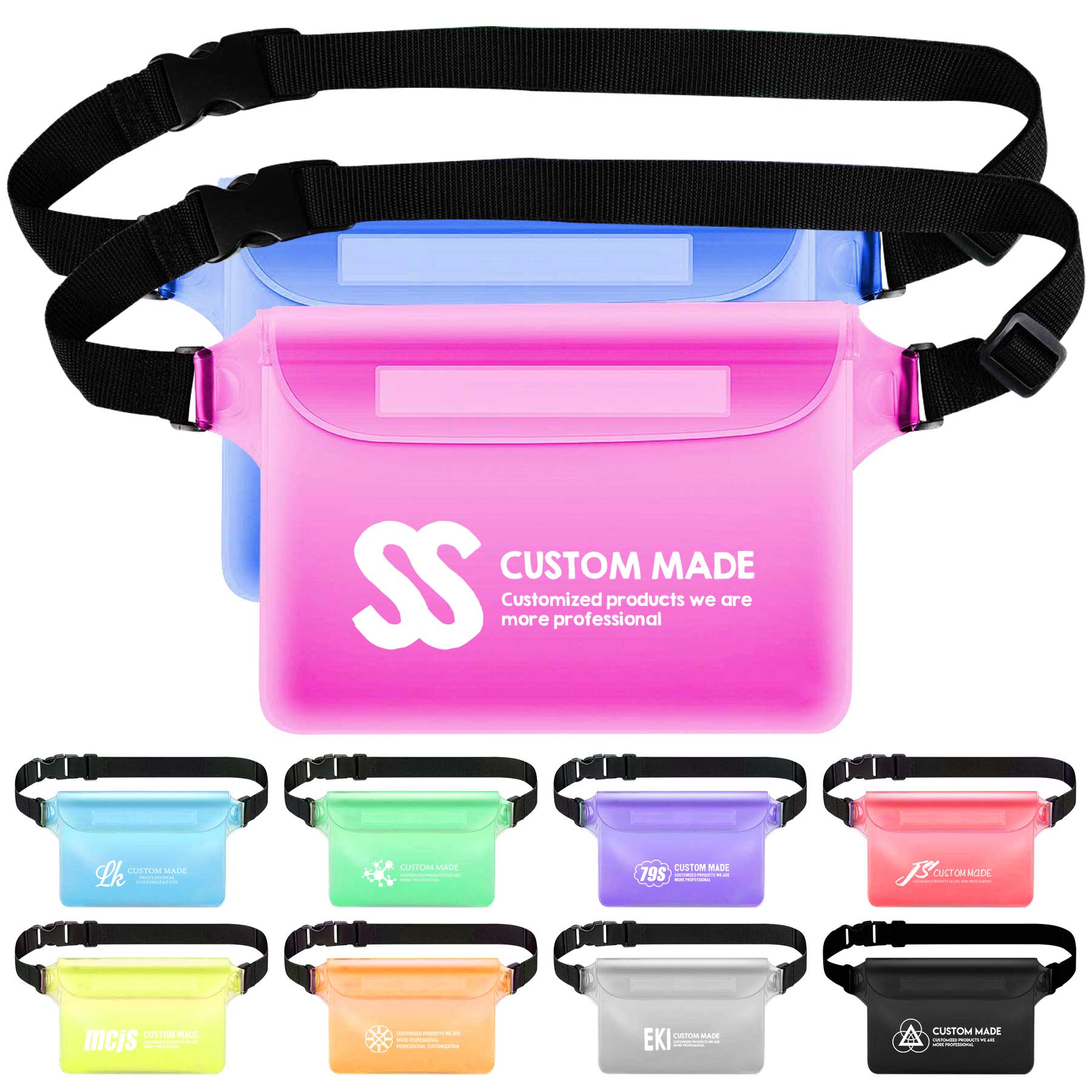 FlyFlyPromos - PVC Waterproof Waist Bag - Promotional Product