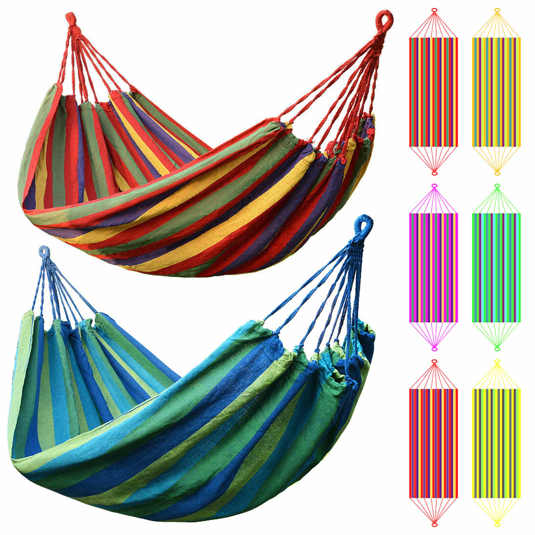 FlyFlyPromos - Single Canvas Hammock - Promotional Product