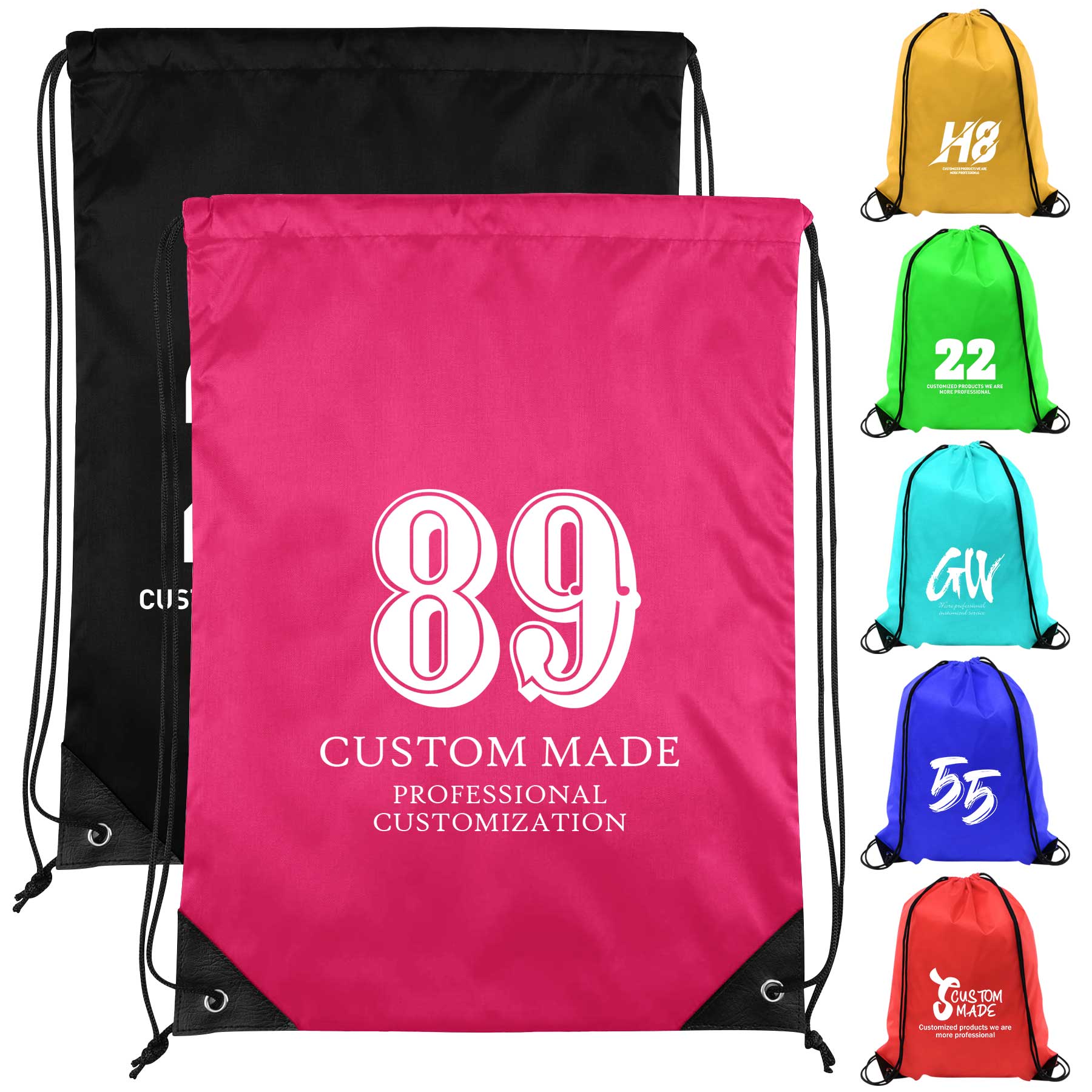 FlyFlyPromos - Sports Drawstring Backpack Bags - Promotional Product
