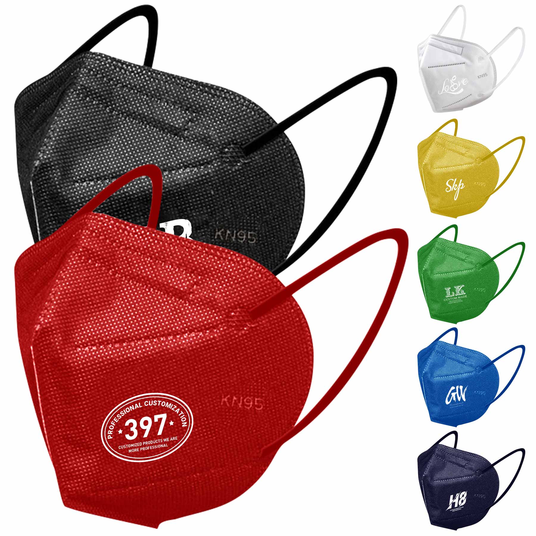 FlyFlyPromos - 5ply KN95 Masks - Promotional Product