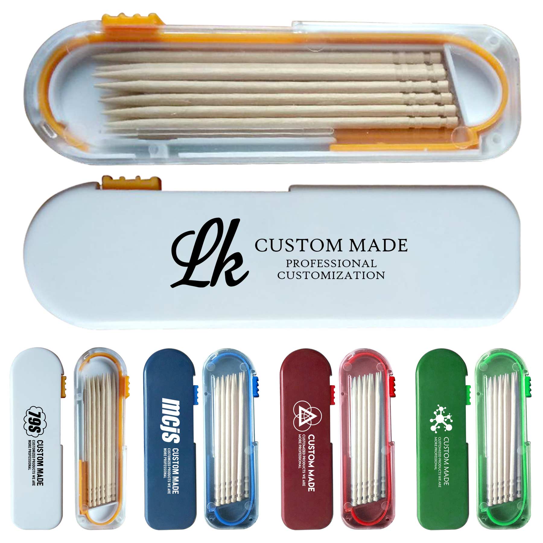 FlyFlyPromos - 12pcs Toothpick Dispenser - Promotional Product