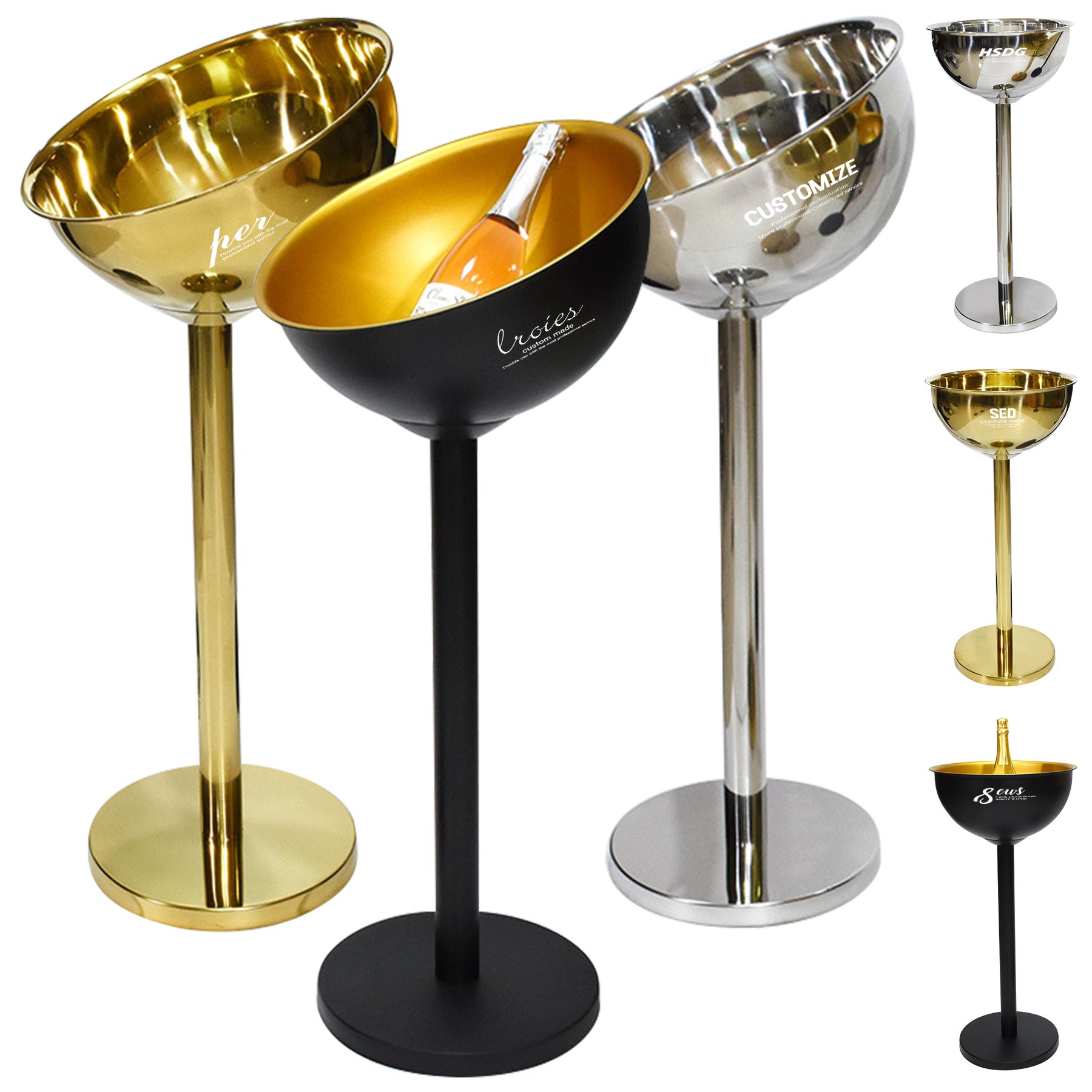 FlyFlyPromos - Goblet Style Ice Bucket  12 Liters (3.2 gal) Image 1 - Promotional Product