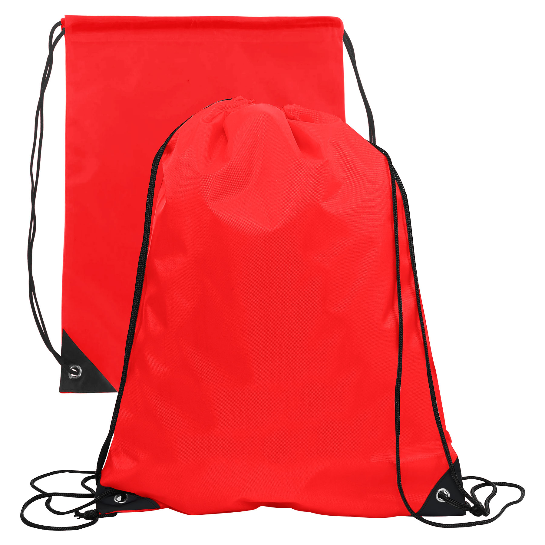 FlyFlyPromos - 210D Polyester Drawstring Backpack (13" x 17") Image 13 - Promotional Product