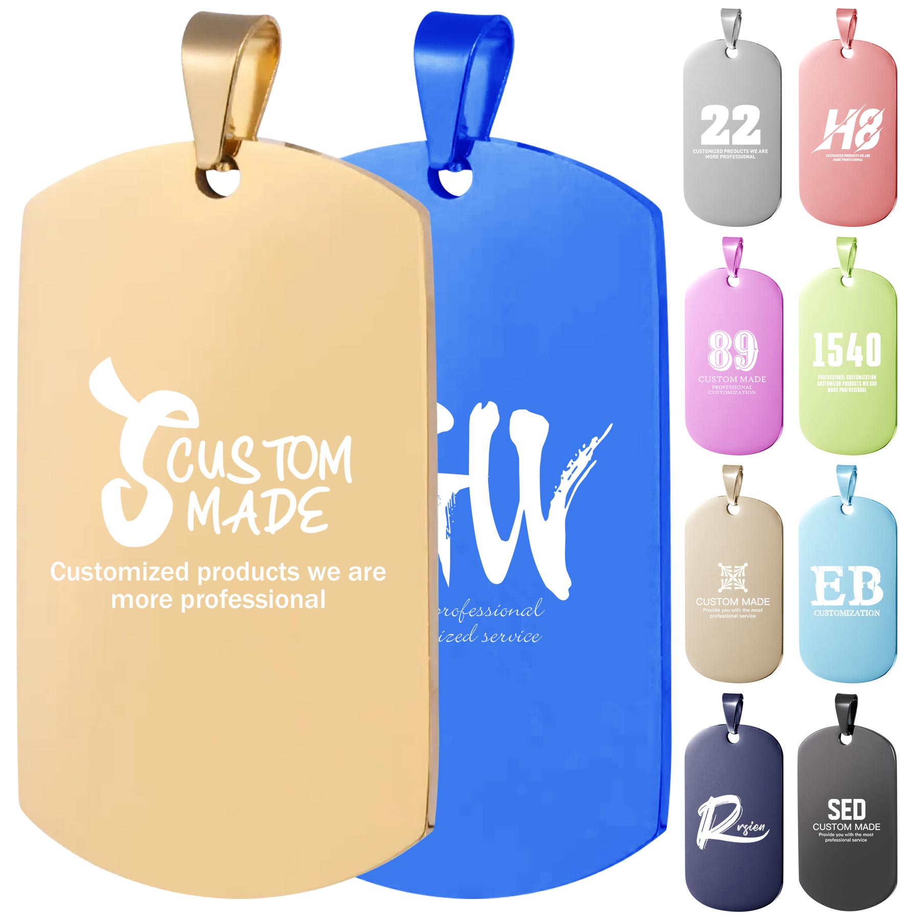 Stainless Steel Dog Tags