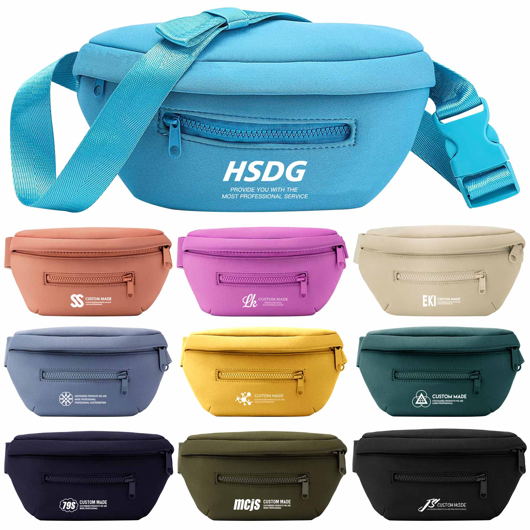 FlyFlyPromos - Multifunctional Outdoor Fanny Pack - Promotional Product