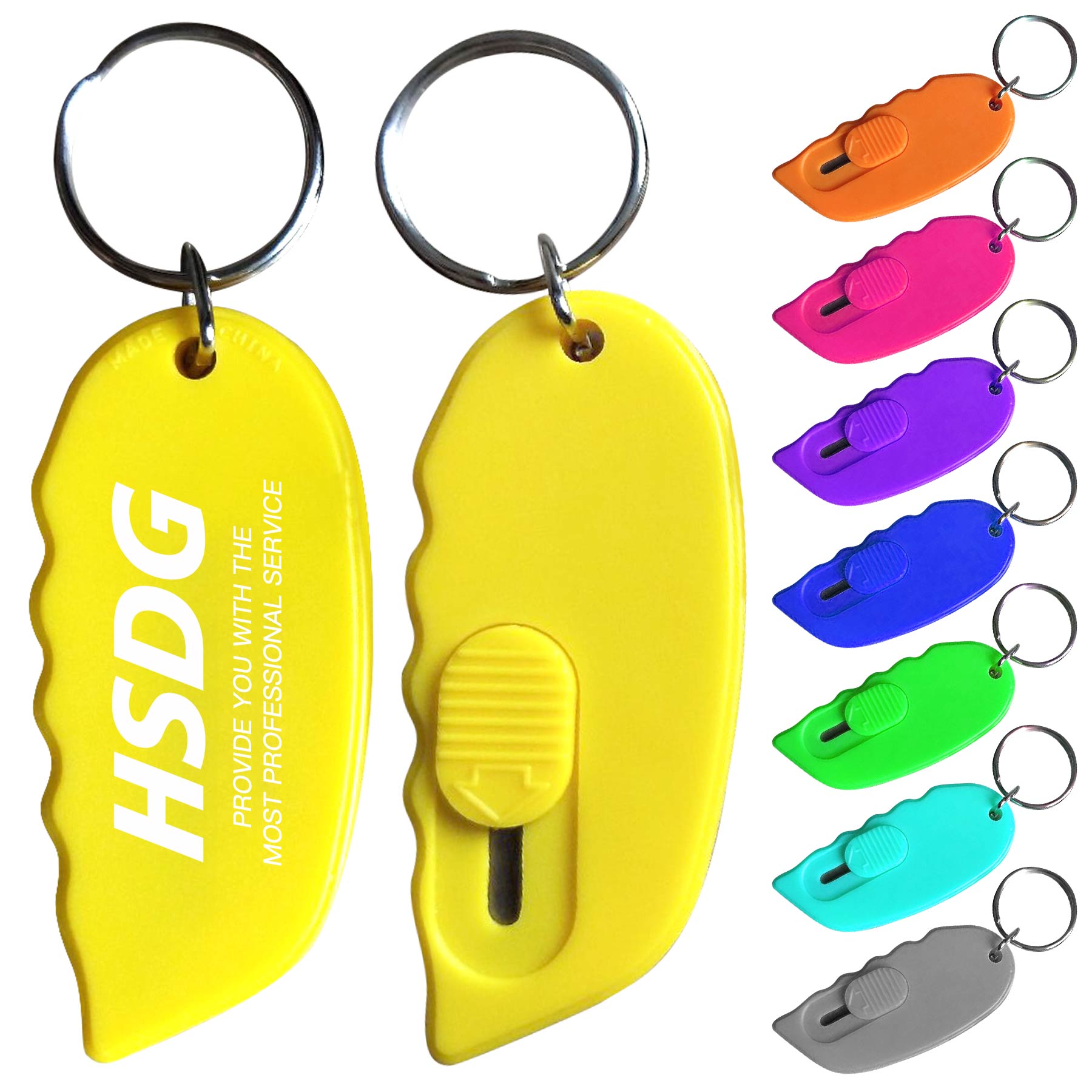 FlyFlyPromos - Mini Box Opener With Blade Key Chain Image 1 - Promotional Product