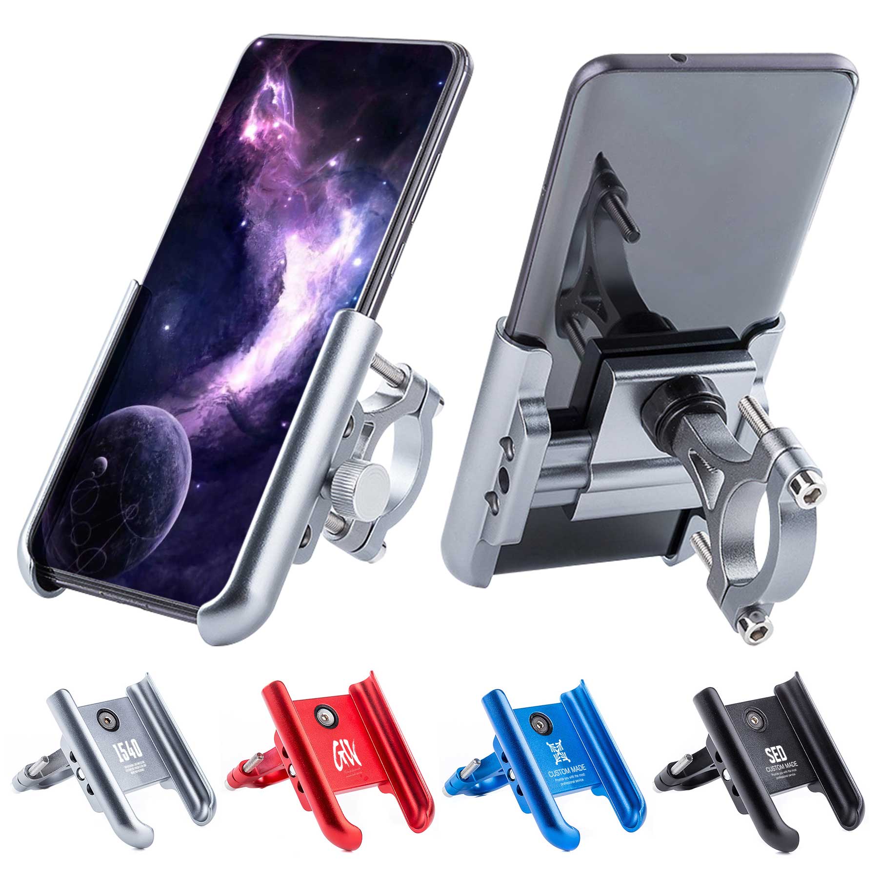 FlyFlyPromos - Motorcycle Phone Mount Holder - Promotional Product