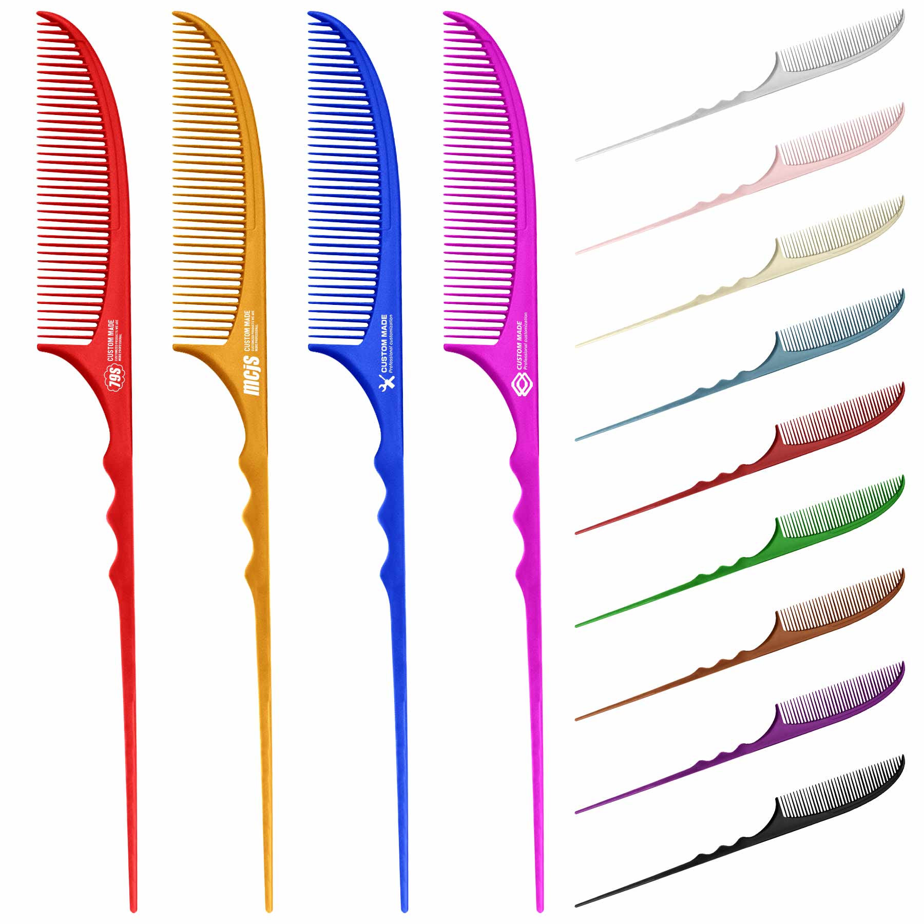 FlyFlyPromos - Heat Resistant Anti Static Styling Tail Comb - Promotional Product