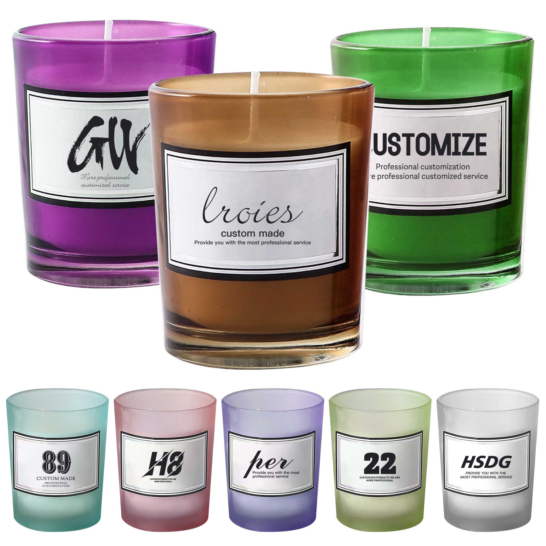 FlyFlyPromos - Natural Soy Candles Set - Promotional Product