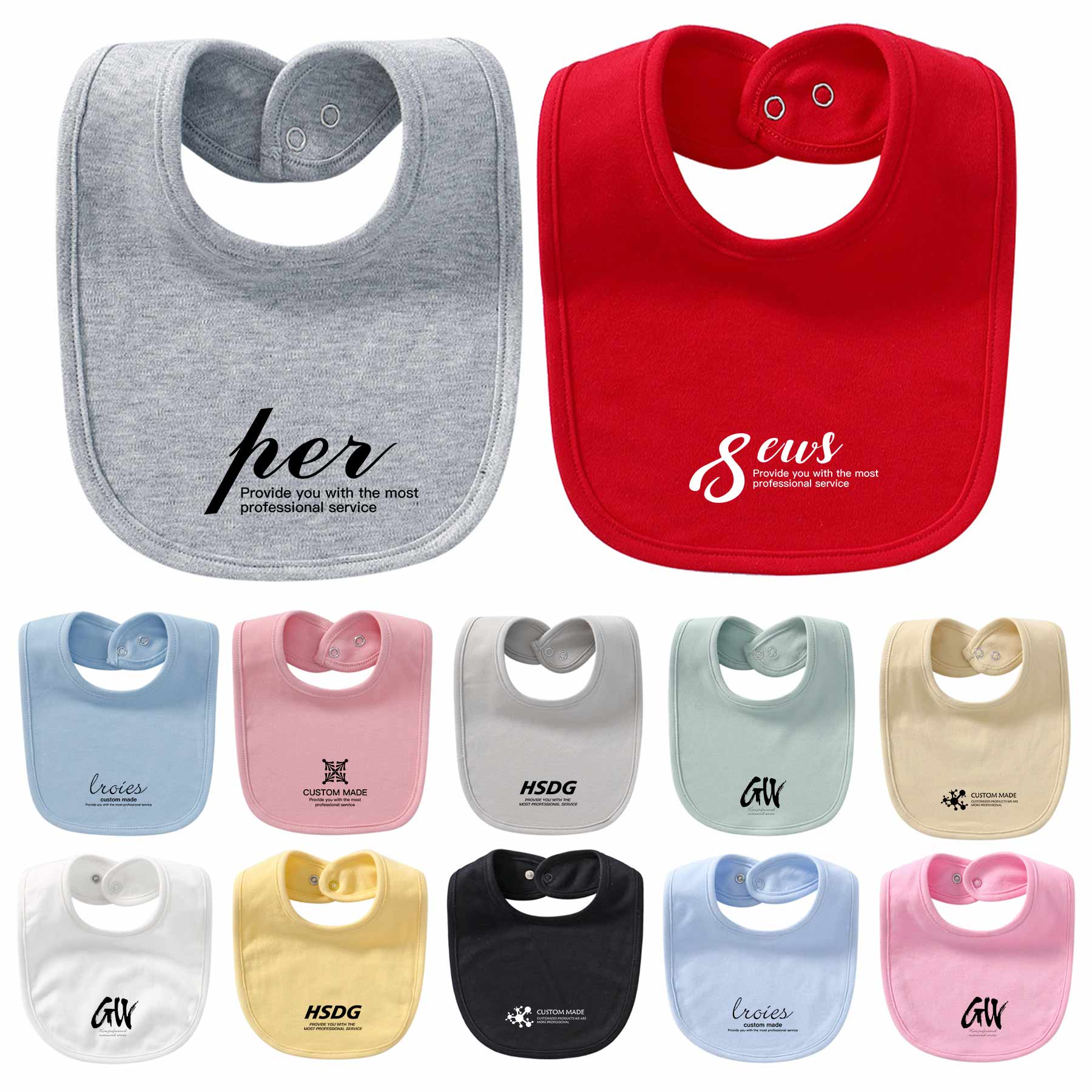 FlyFlyPromos - Sublimation Baby Bib - Promotional Product