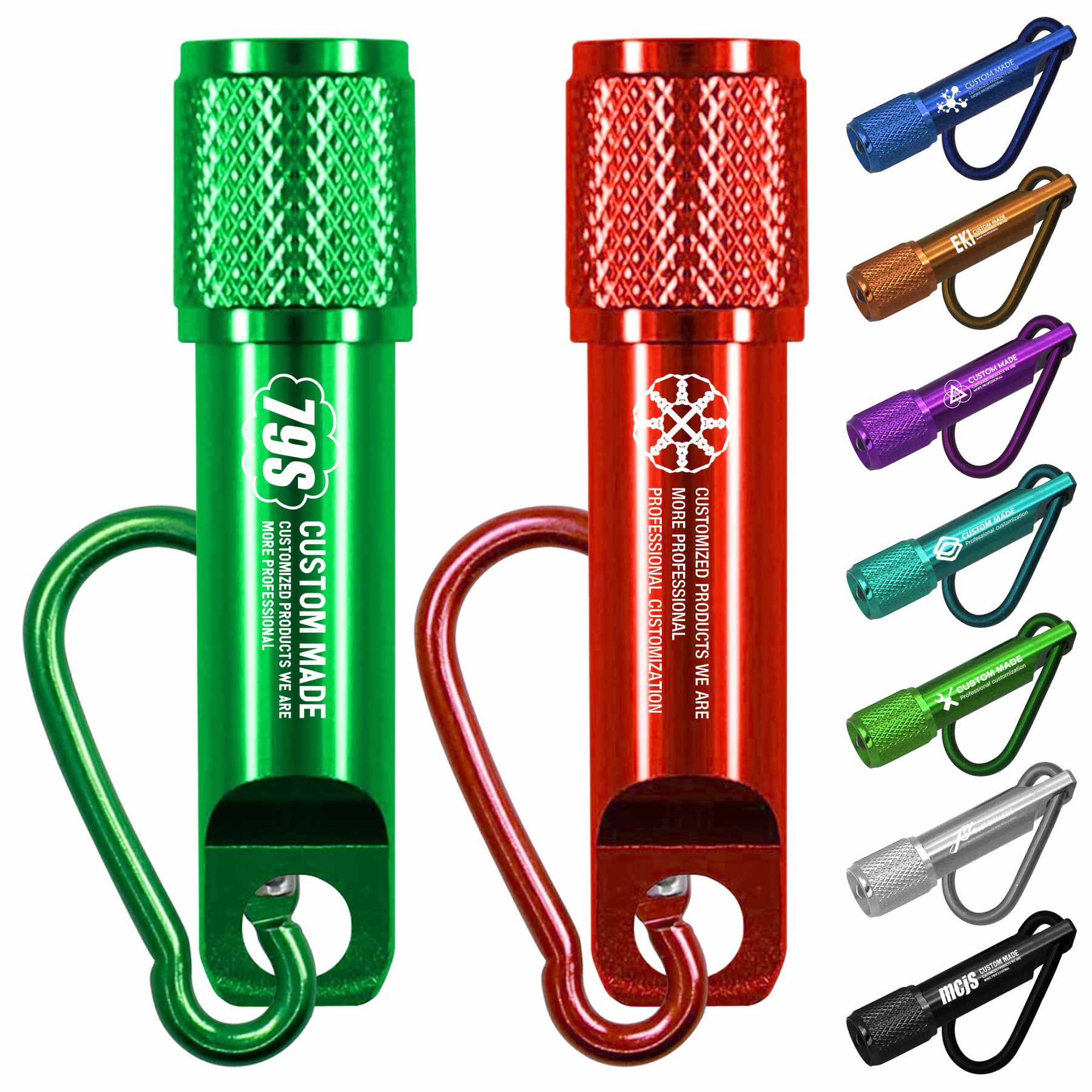 FlyFlyPromos - Mini LED Keychain Flashlight - Promotional Product