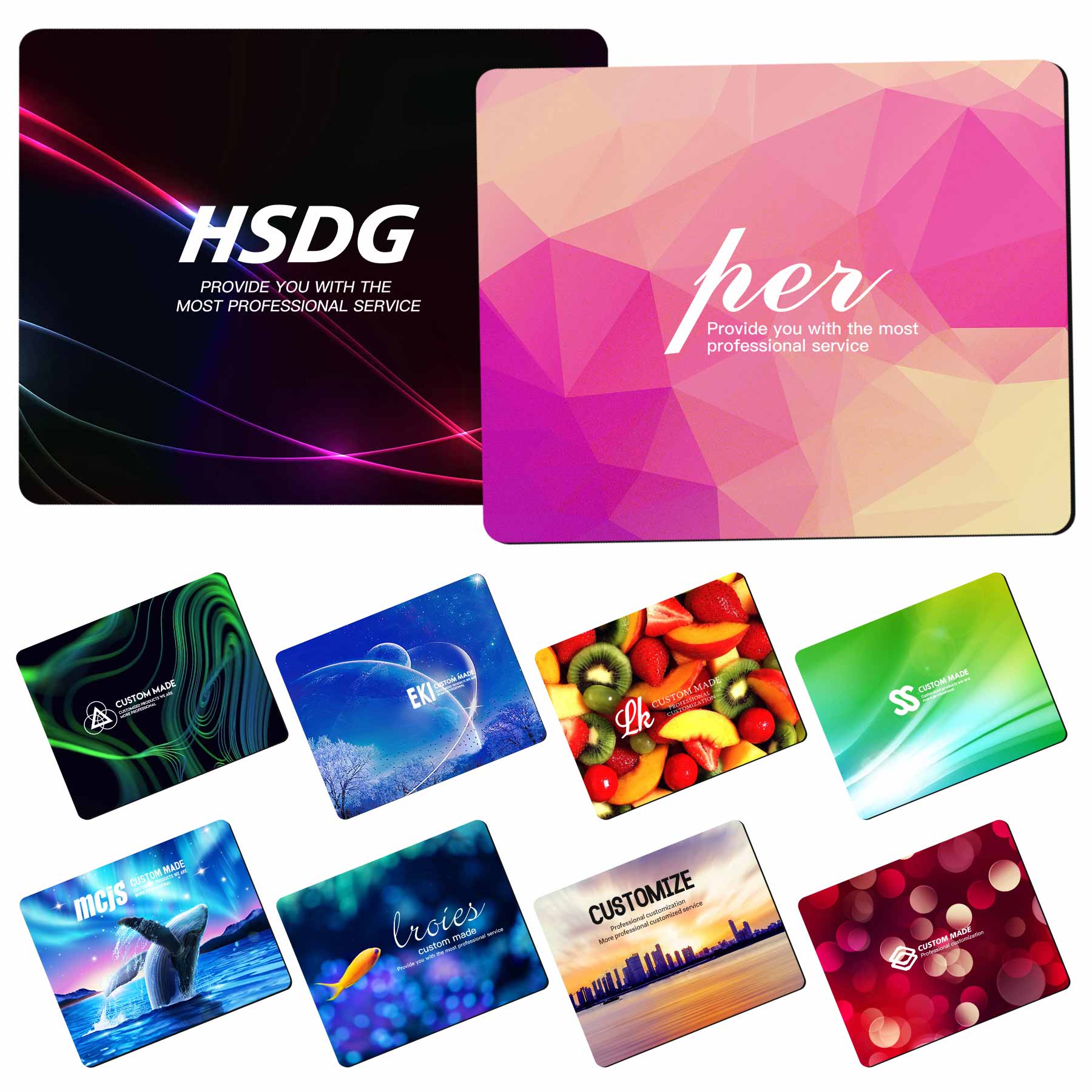 FlyFlyPromos - Full-color Advertising Mouse Pads Image 1 - Promotional Product