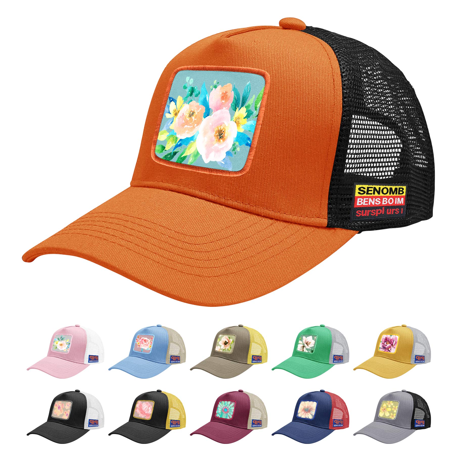 FlyFlyPromos - 5 Panel Trucker Cap Image 1 - Promotional Product