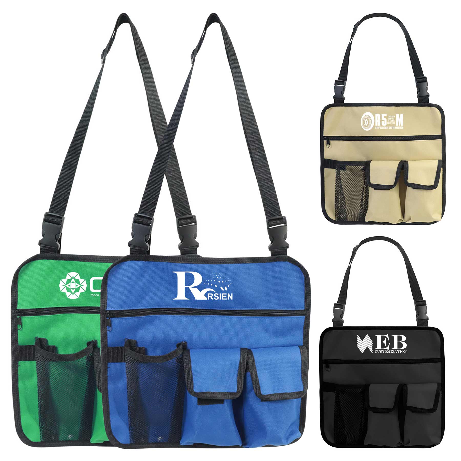 FlyFlyPromos - Side Hanging Pouch Bag for Outdoor Chair Image 1 - Promotional Product