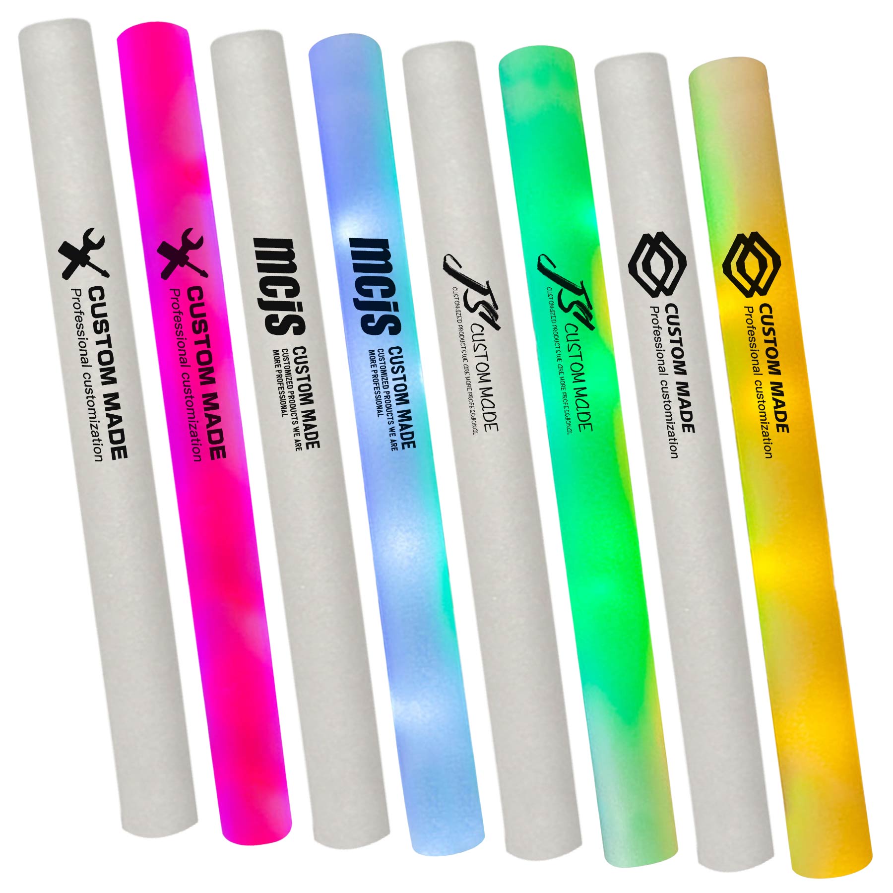 FlyFlyPromos - Light Up Foam Cheer Stick Image 1 - Promotional Product