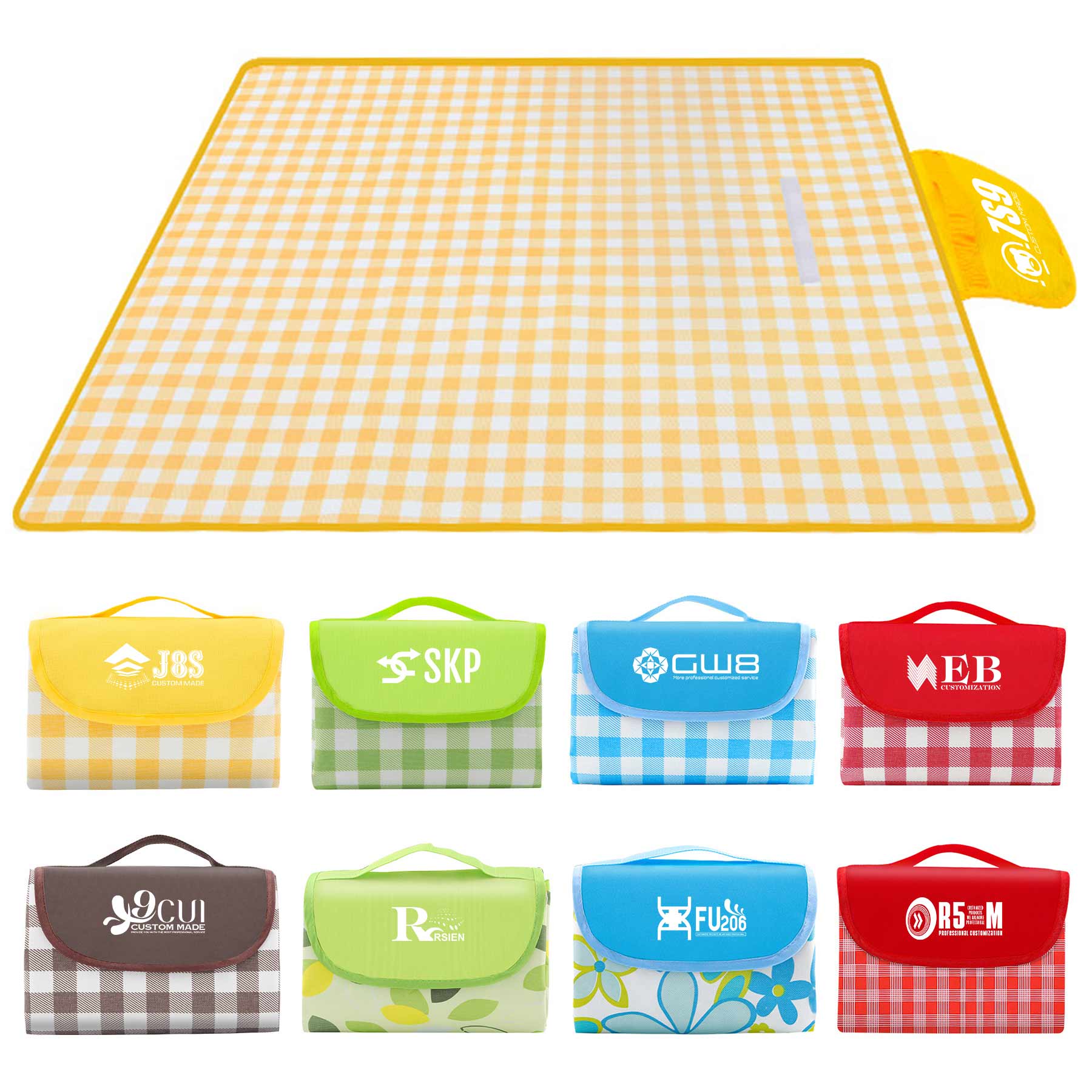 FlyFlyPromos - Waterproof Picnic Blanket Image 1 - Promotional Product