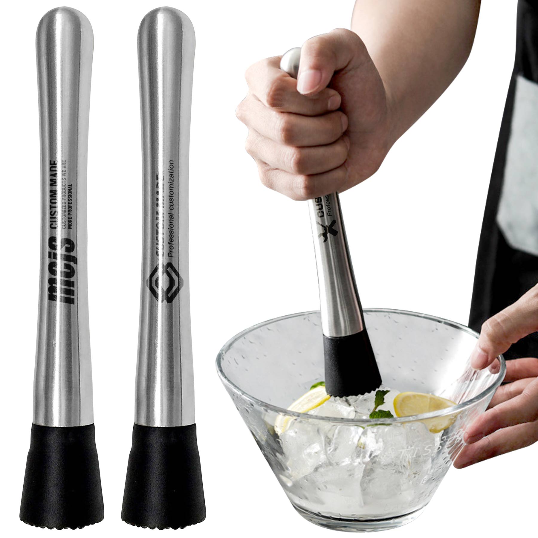 FlyFlyPromos - Stainless Steel Muddler - Promotional Product