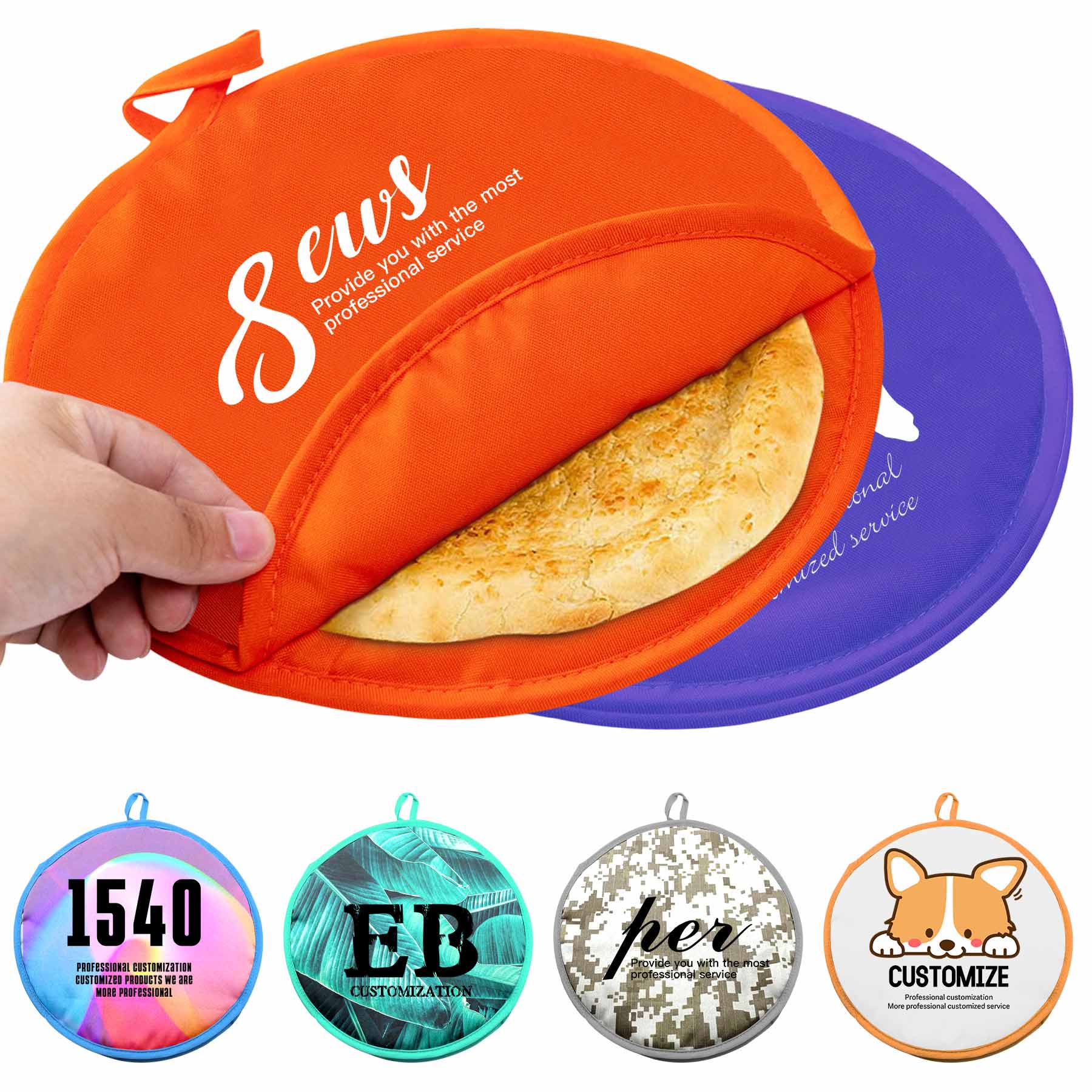 FlyFlyPromos - Insulated Cloth Food Warmer Pouch - Promotional Product