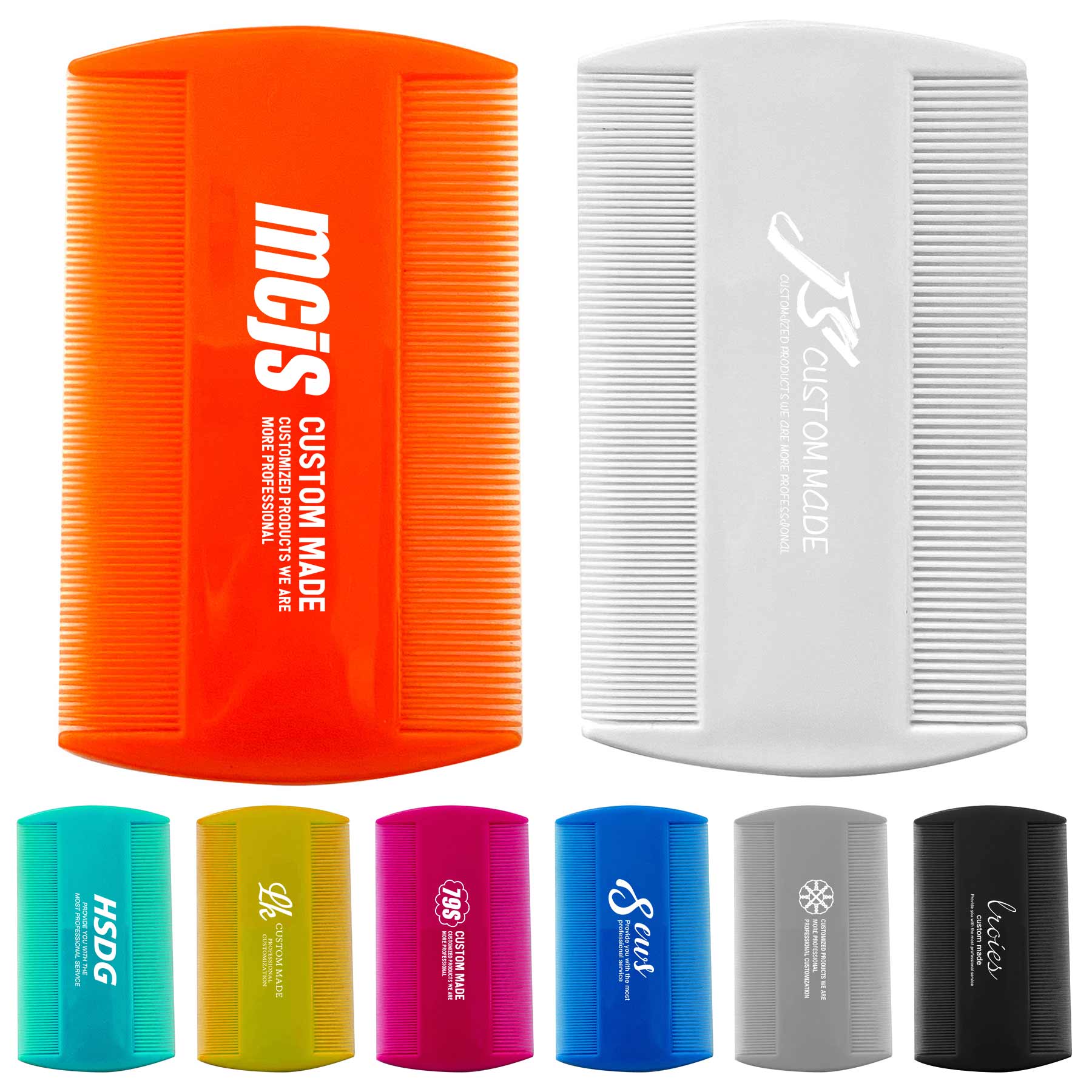 FlyFlyPromos - Double Sided Pet Combs - Promotional Product