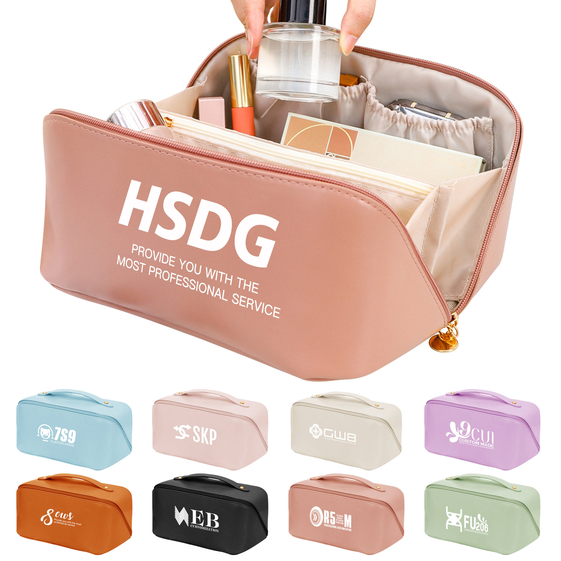 FlyFlyPromos - Large Capacity Travel Cosmetic Bag Image 1 - Promotional Product
