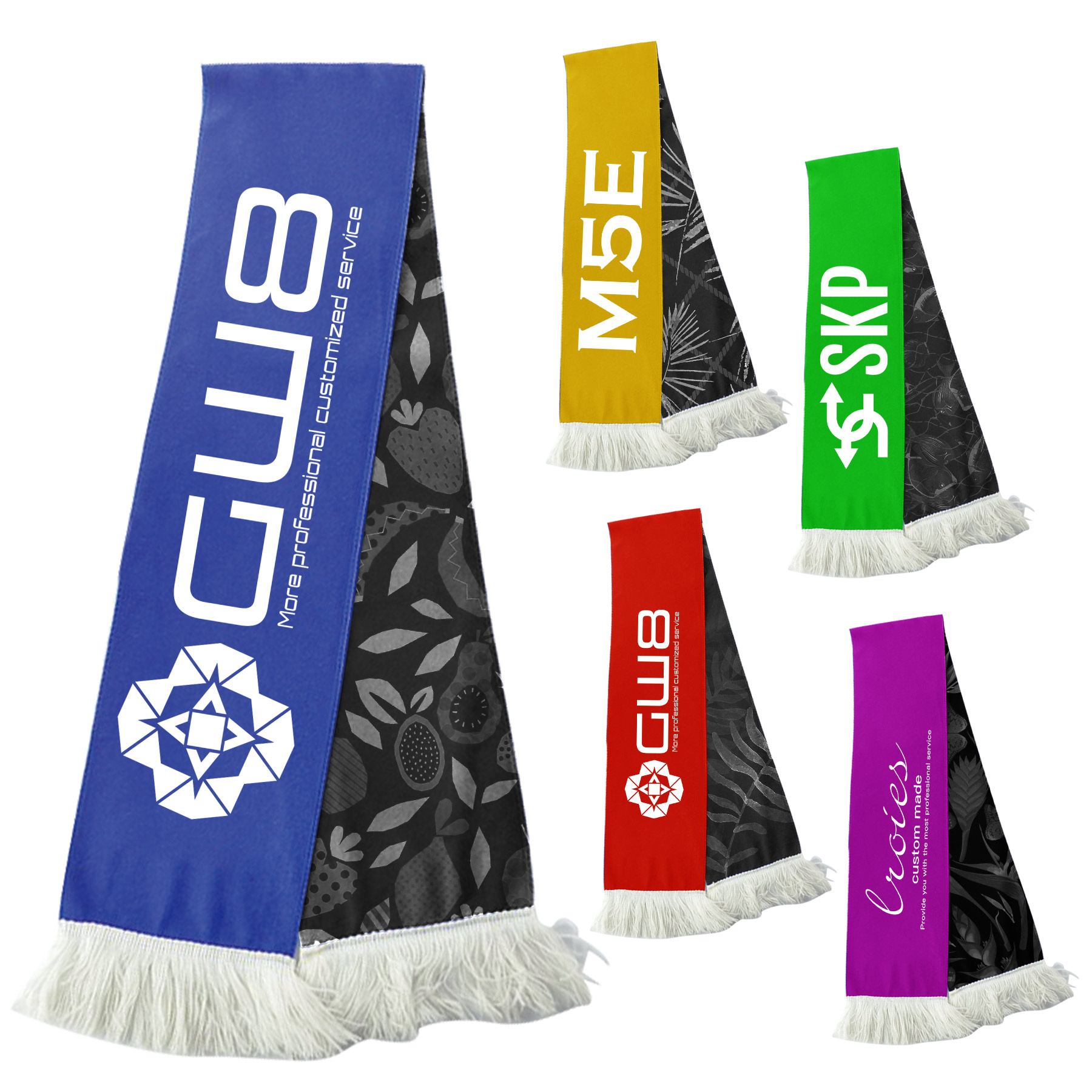 FlyFlyPromos - Acrylic Team Fan Scarves Image 1 - Promotional Product