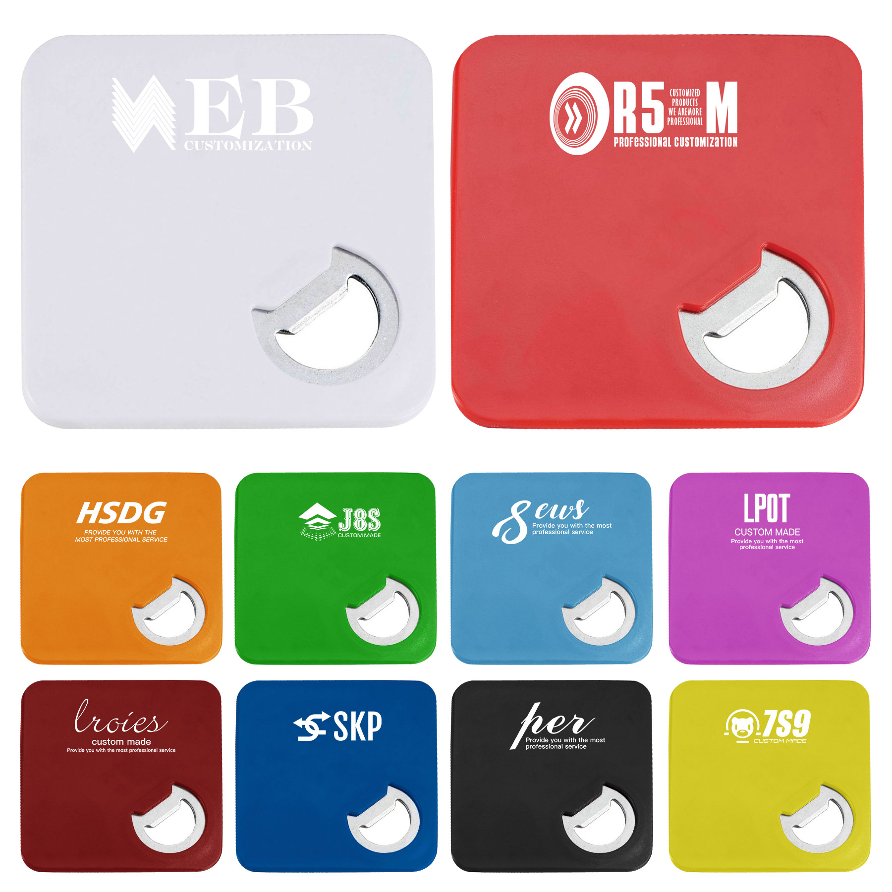 FlyFlyPromos - Bottle Opener Coaster - Promotional Product