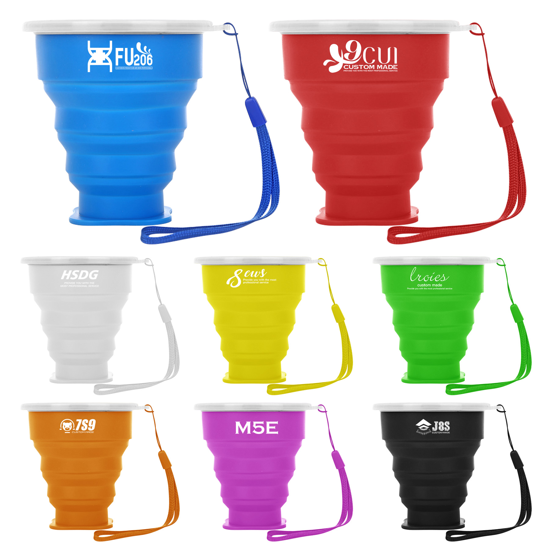 FlyFlyPromos - Silicone Collapsible Cup - Promotional Product