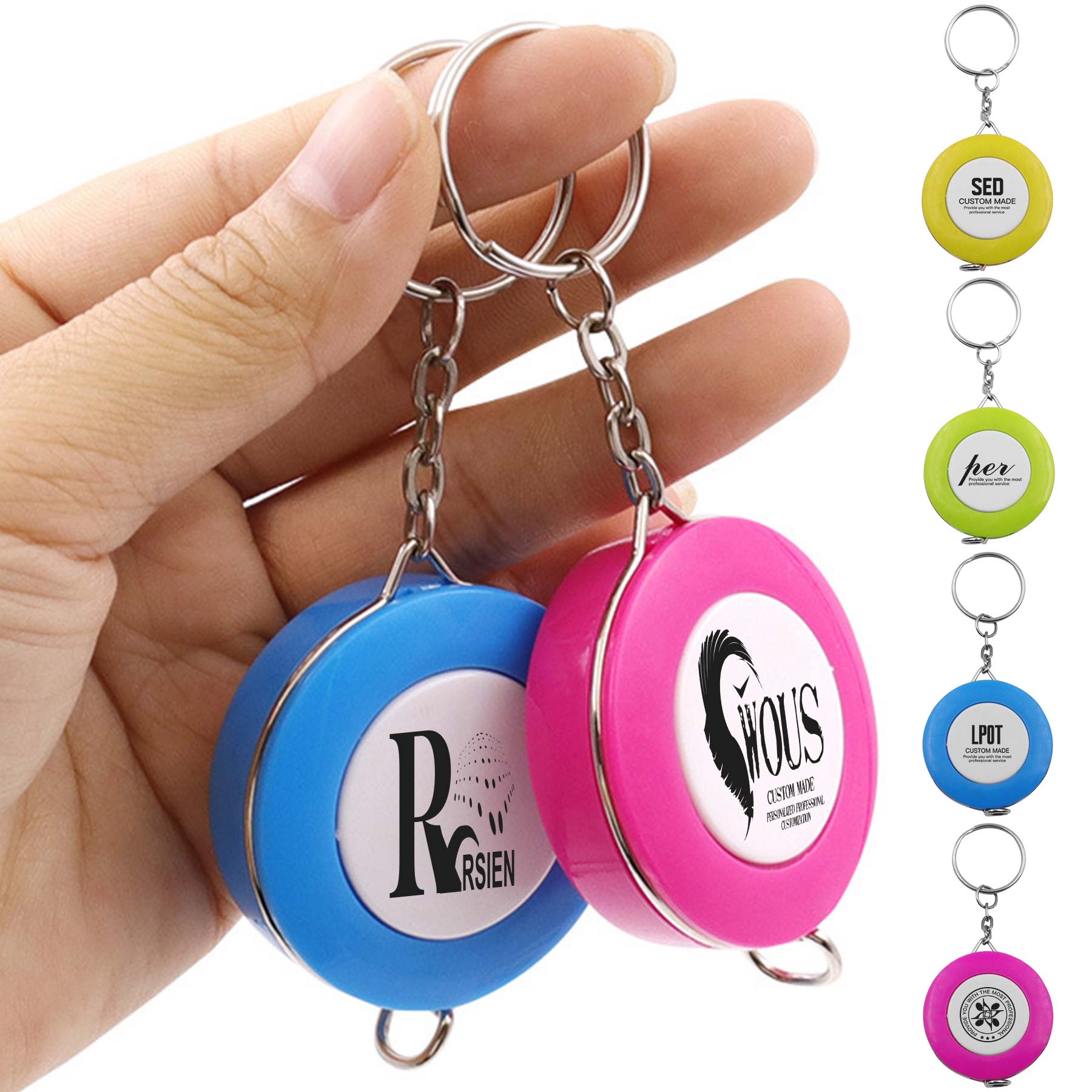 FlyFlyPromos - Retractable Double Scales Ruler Measurement Tape - Promotional Product