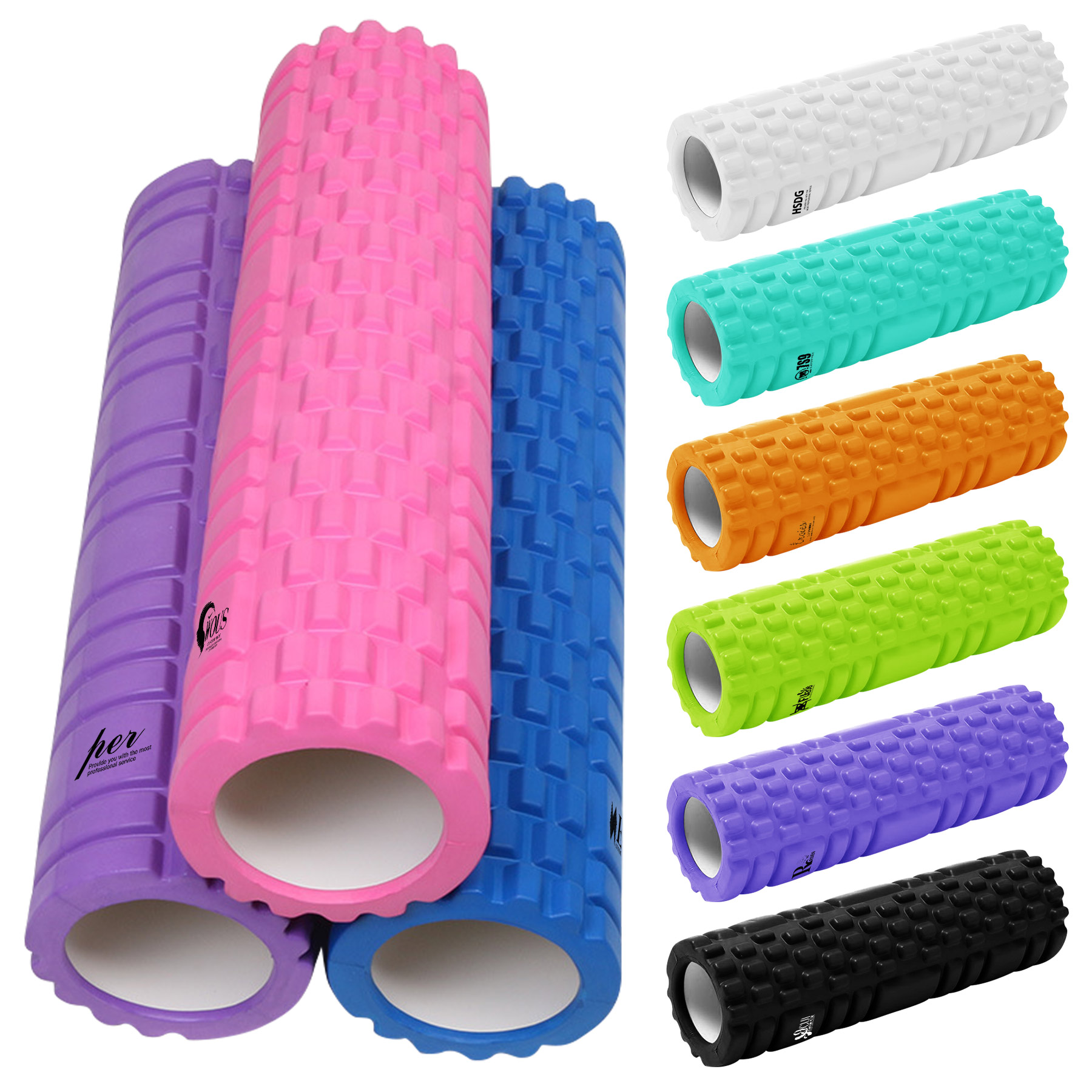FlyFlyPromos - Fitness Yoga Column Foam Roller Image 1 - Promotional Product