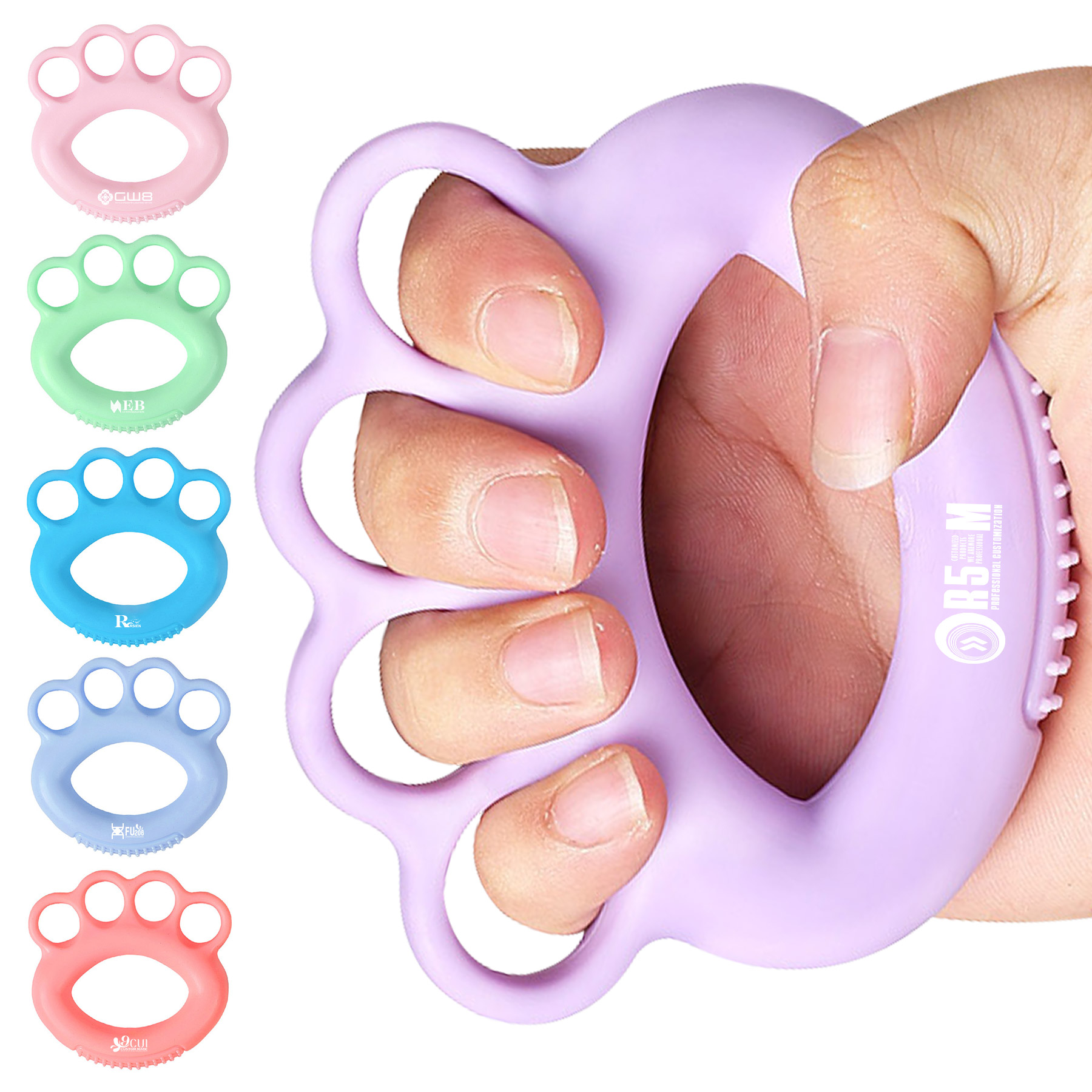 FlyFlyPromos - Hand Grip Strengthener Finger Exerciser - Promotional Product