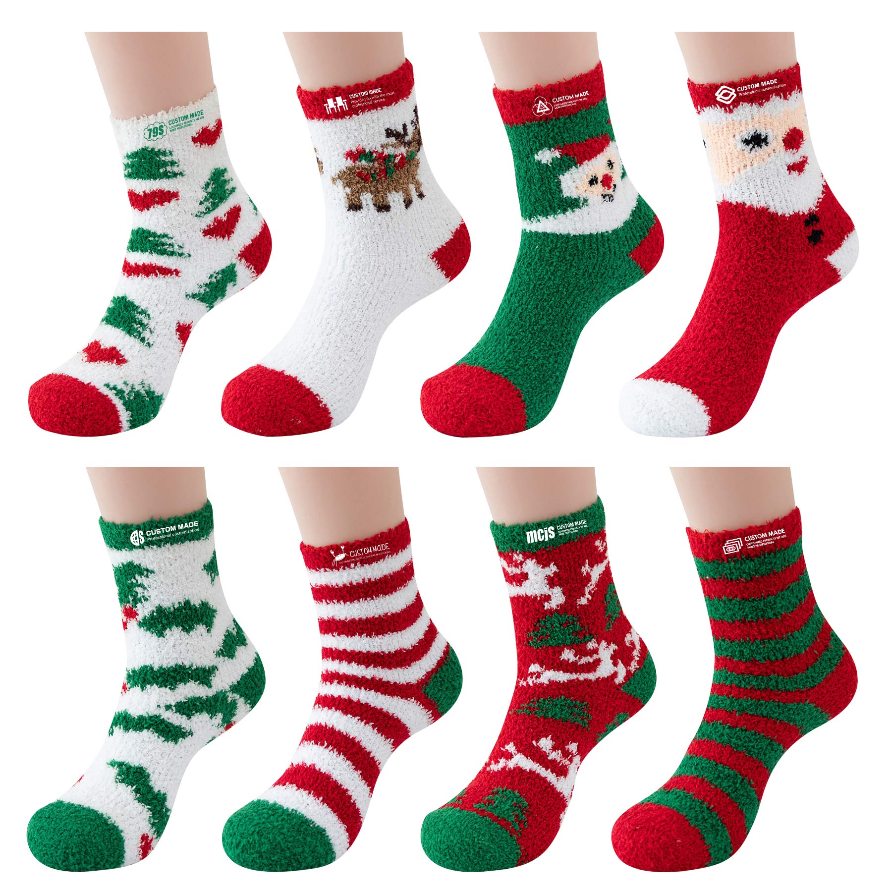 FlyFlyPromos - Coral Fleece Socks - Promotional Product