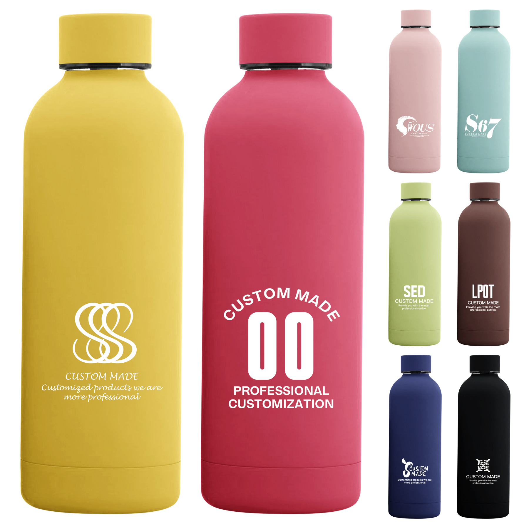 FlyFlyPromos - Stainless Steel Insulated Sports Water Cup - Promotional Product