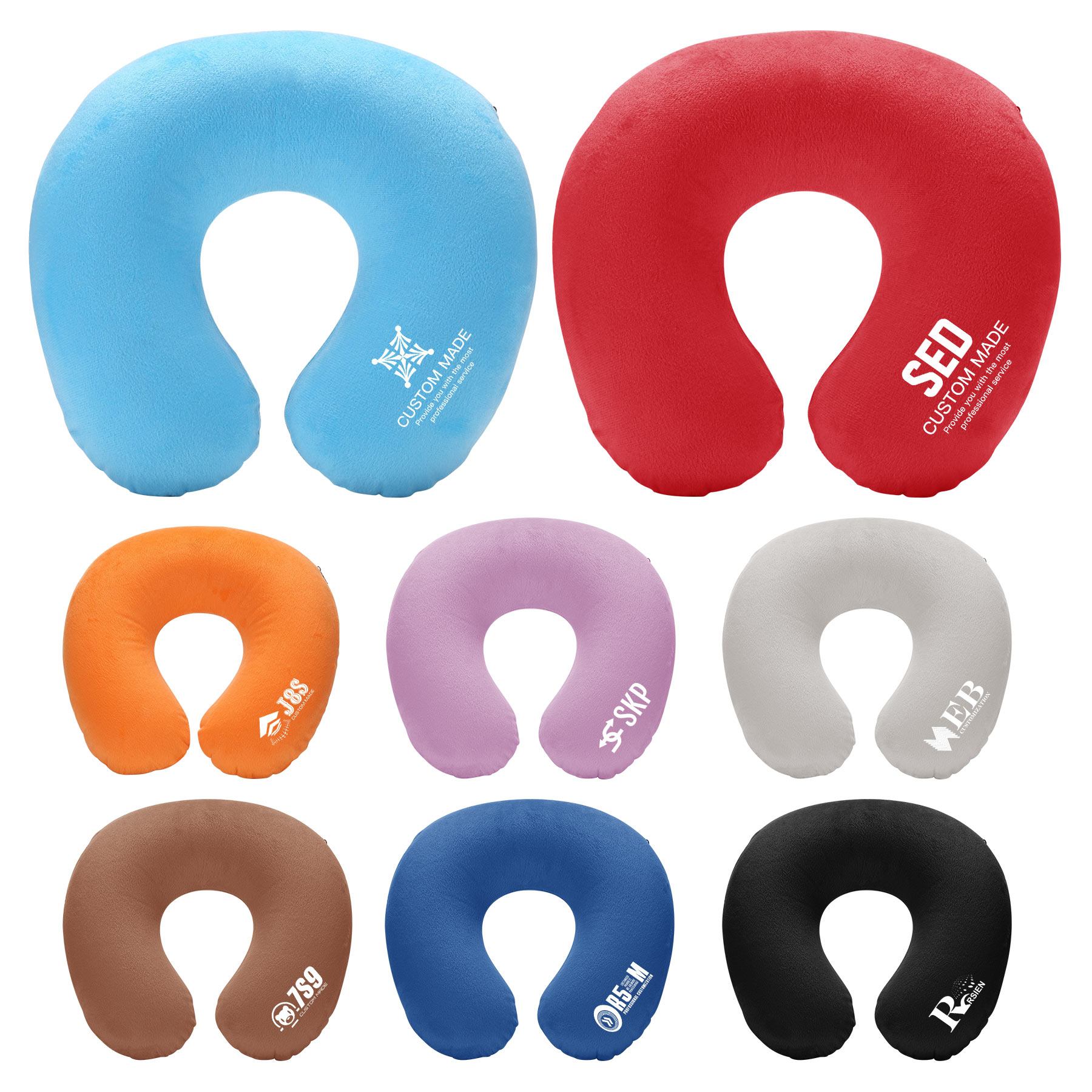 FlyFlyPromos - U-shaped Pillow Neck Protector - Promotional Product