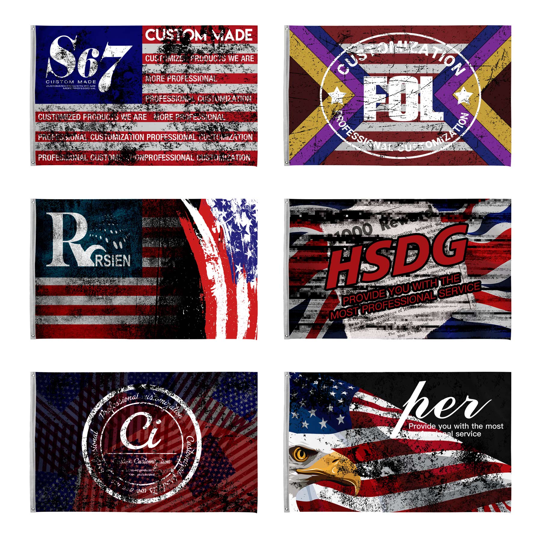 FlyFlyPromos - 3' x 5' Double Sided Digitally Printed Polyester Flags Image 1 - Promotional Product