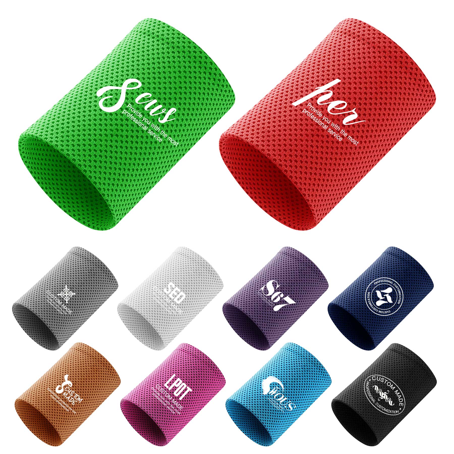 FlyFlyPromos - Custom Sport Quick-dry Wristband Image 1 - Promotional Product