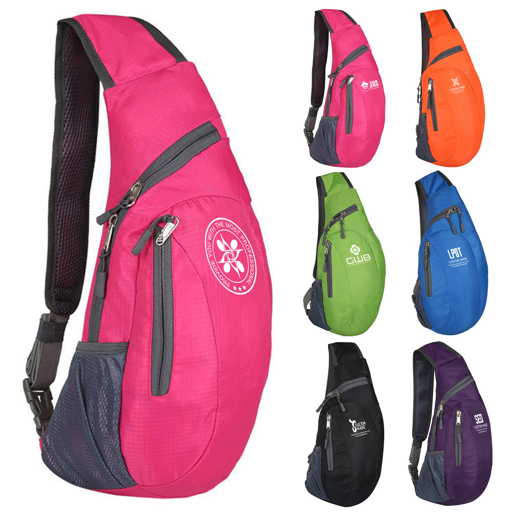 FlyFlyPromos - Travel Hiking Shoulder Chest Bag Image 1 - Promotional Product