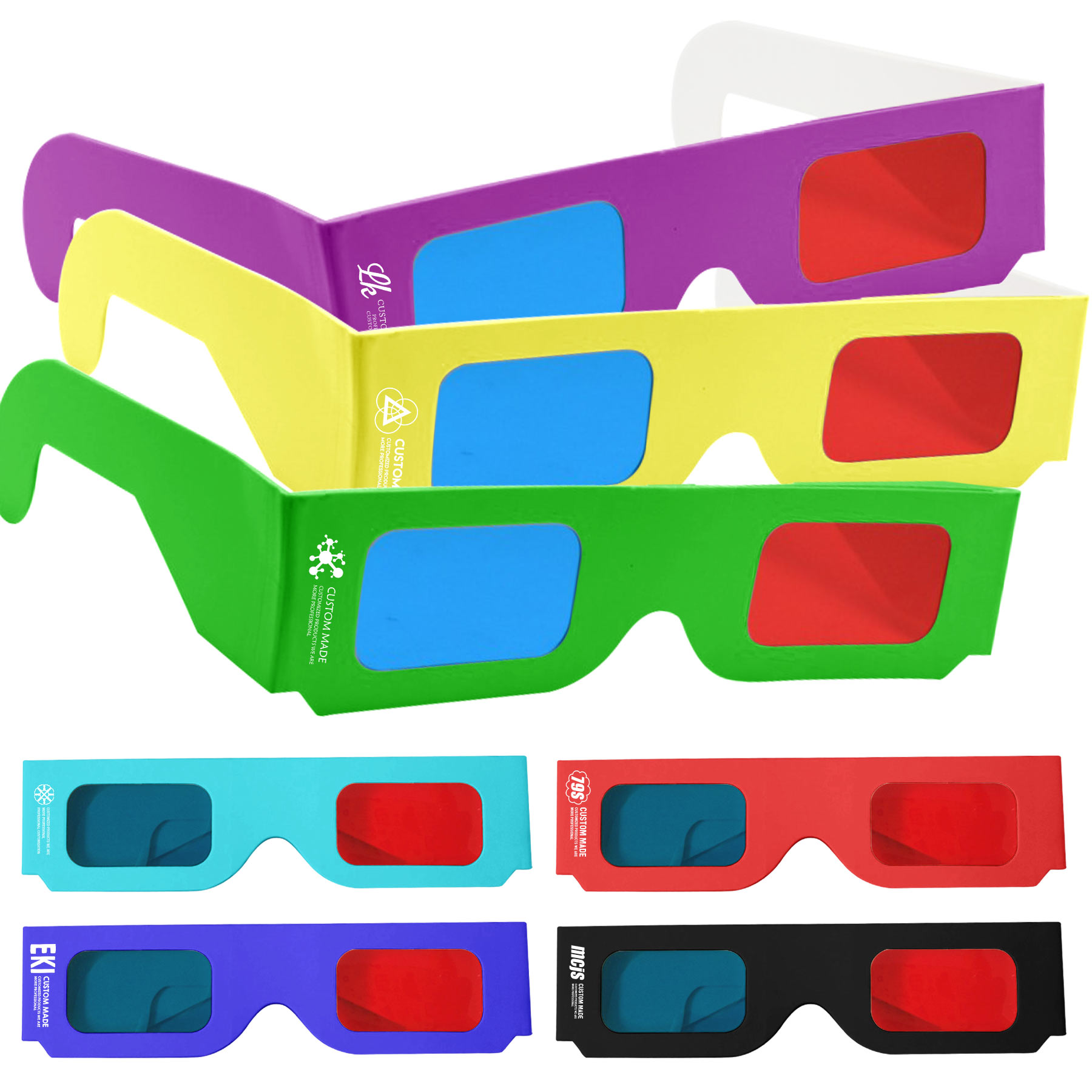 FlyFlyPromos - Cardboard 3D Glasses - Promotional Product