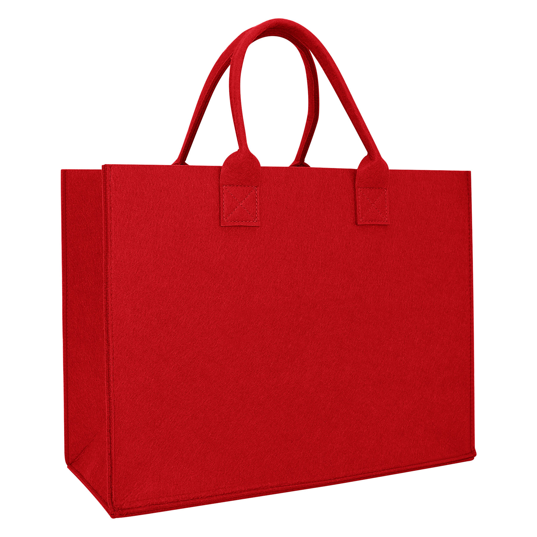 FlyFlyPromos - Custom Felt Tote Bag Image 4 - Promotional Product