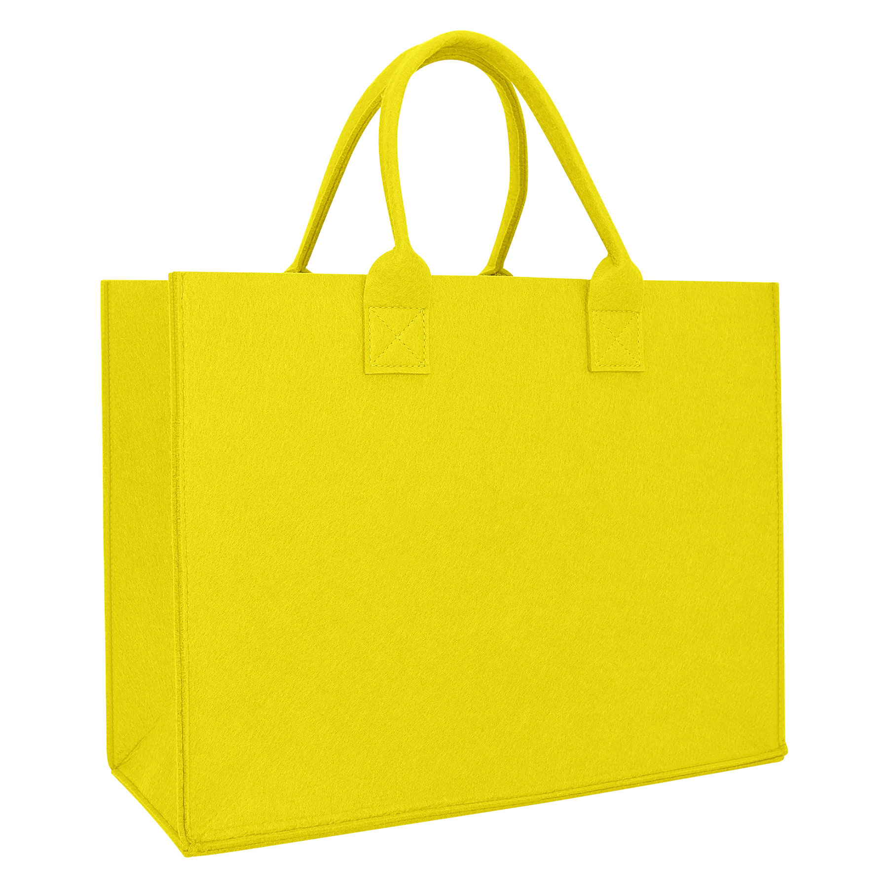 FlyFlyPromos - Custom Felt Tote Bag Image 2 - Promotional Product
