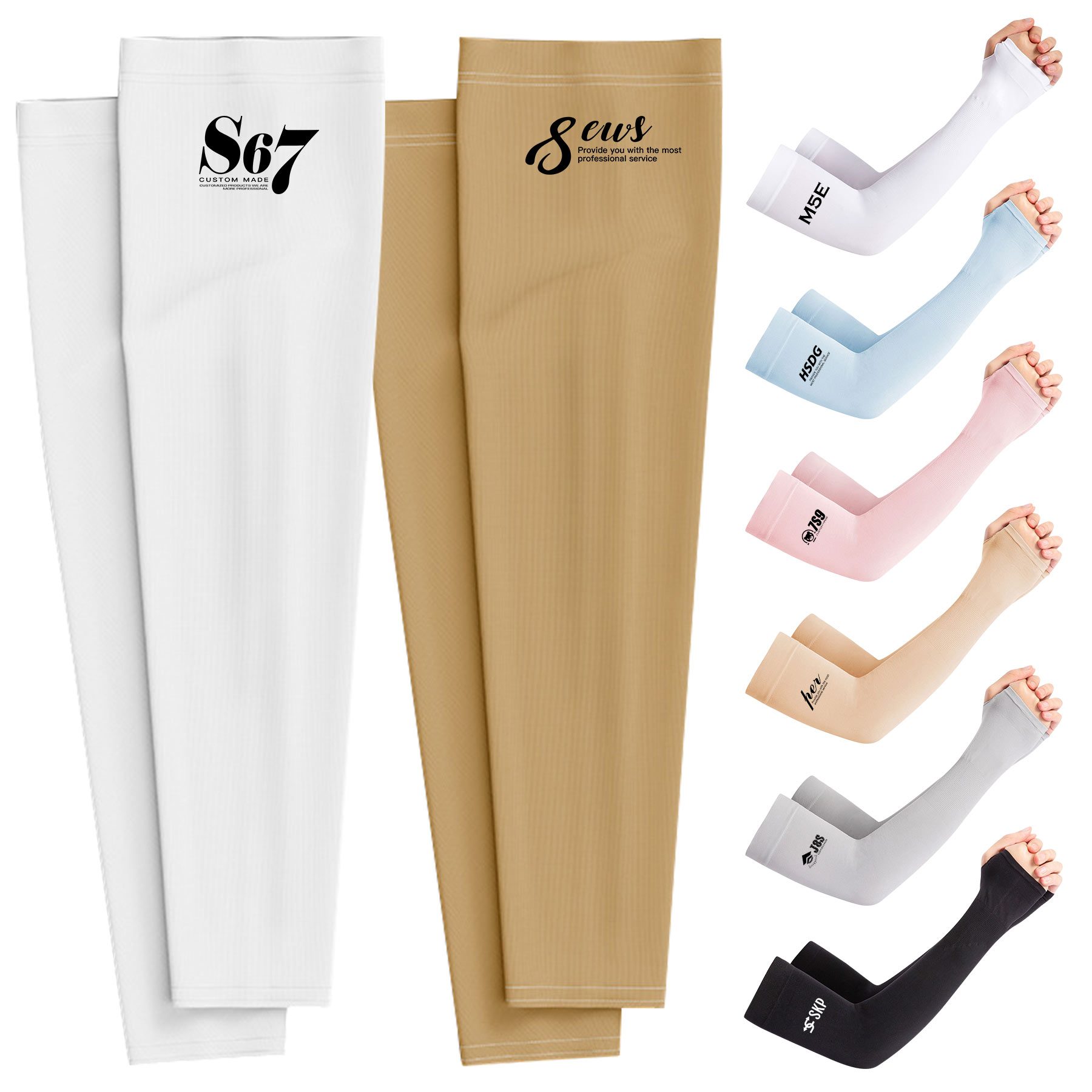 FlyFlyPromos - UV Sun Protection Arm Sleeves - Promotional Product