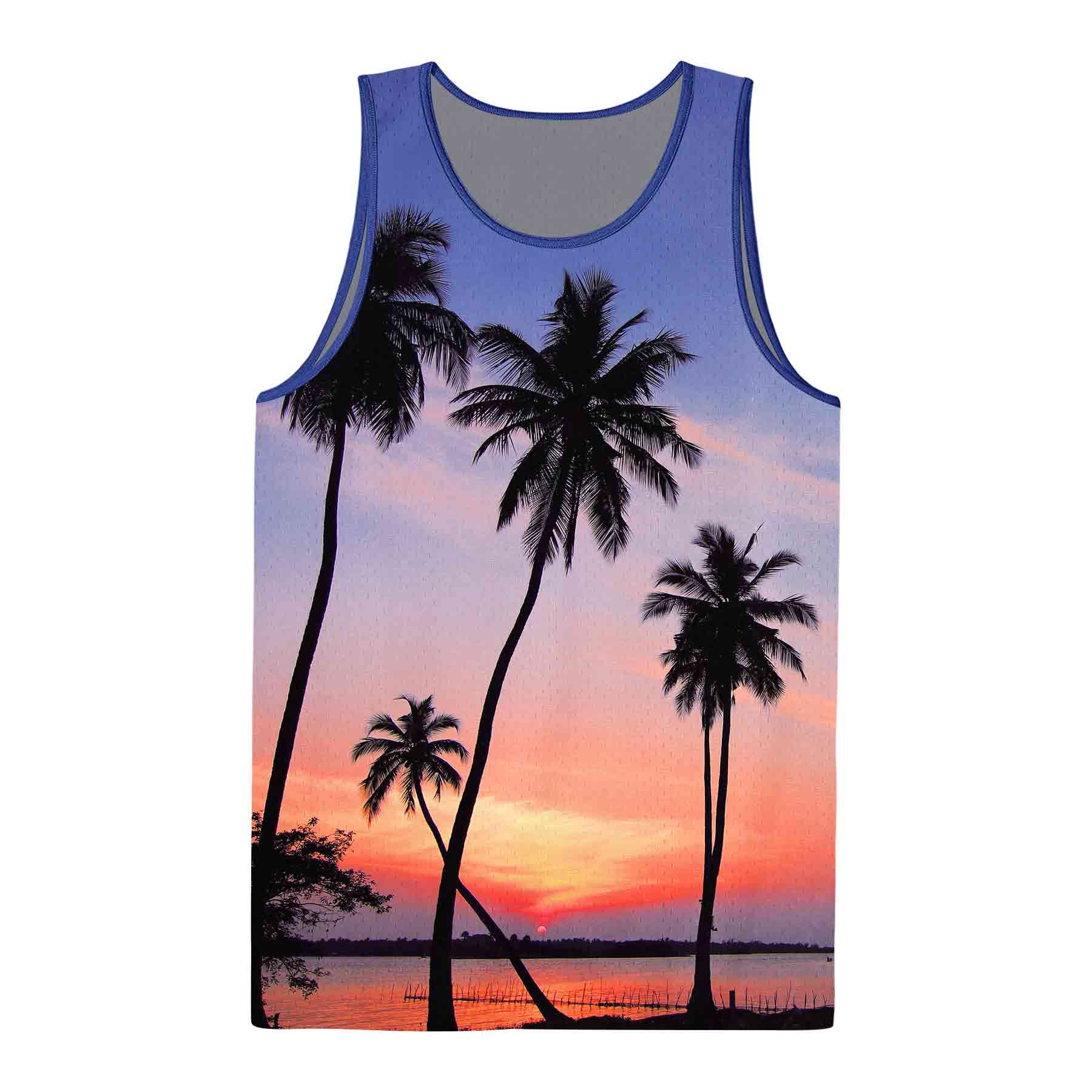 FlyFlyPromos - Summer Casual Novelty Sleeveless Top Tees Shirt Image 7 - Promotional Product