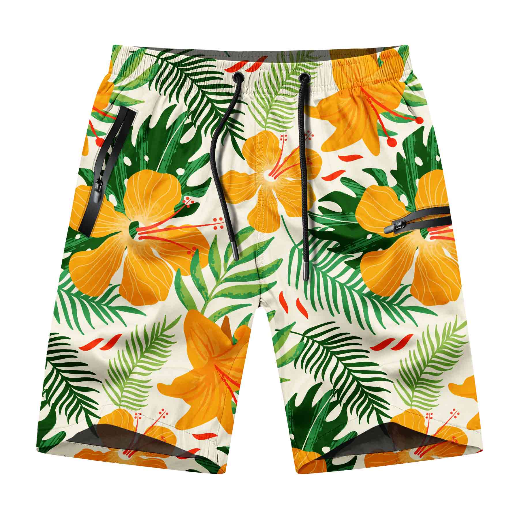 FlyFlyPromos - Quick Dry Swim Shorts with Mesh Lining Swimwear Bathing Suits Image 4 - Promotional Product