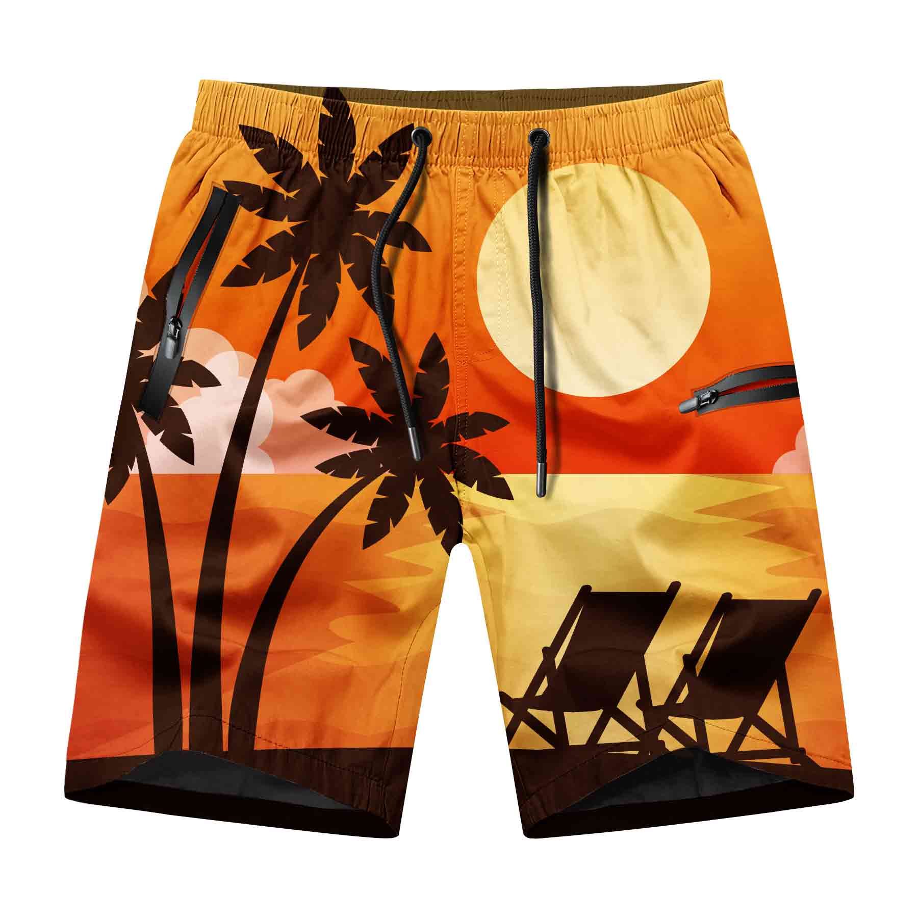 FlyFlyPromos - Quick Dry Swim Shorts with Mesh Lining Swimwear Bathing Suits Image 3 - Promotional Product