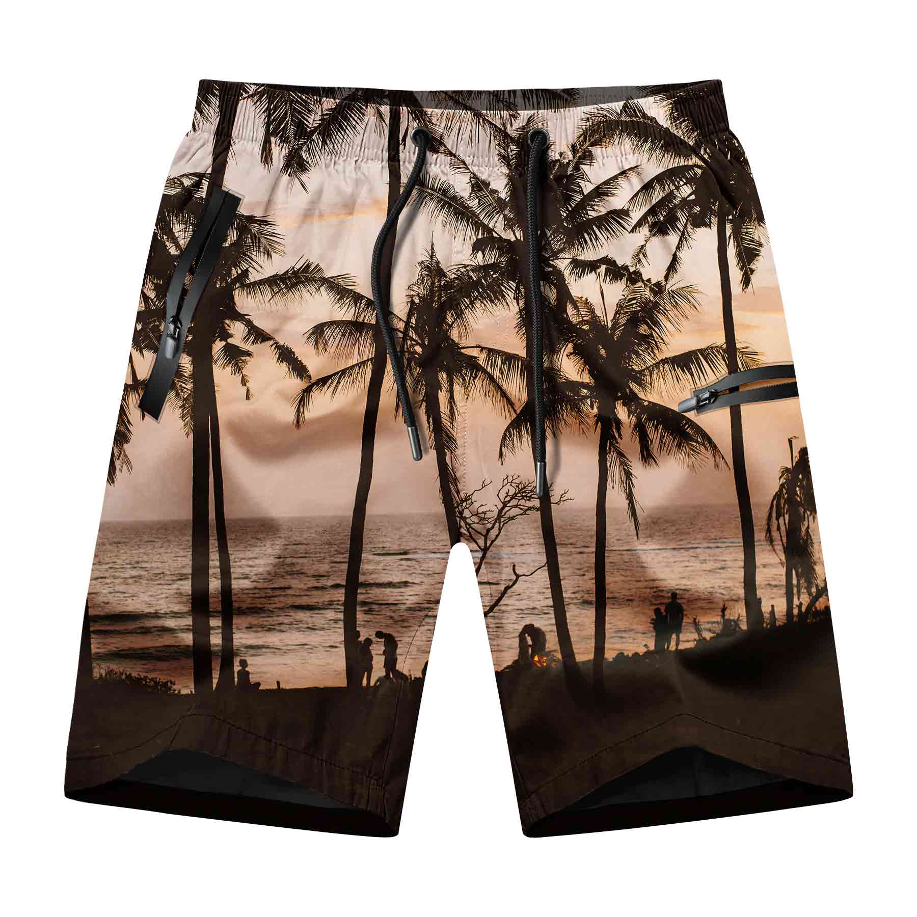 FlyFlyPromos - Quick Dry Summer Beach Board Shorts with 2 Pockets (Full Color) Image 7 - Promotional Product