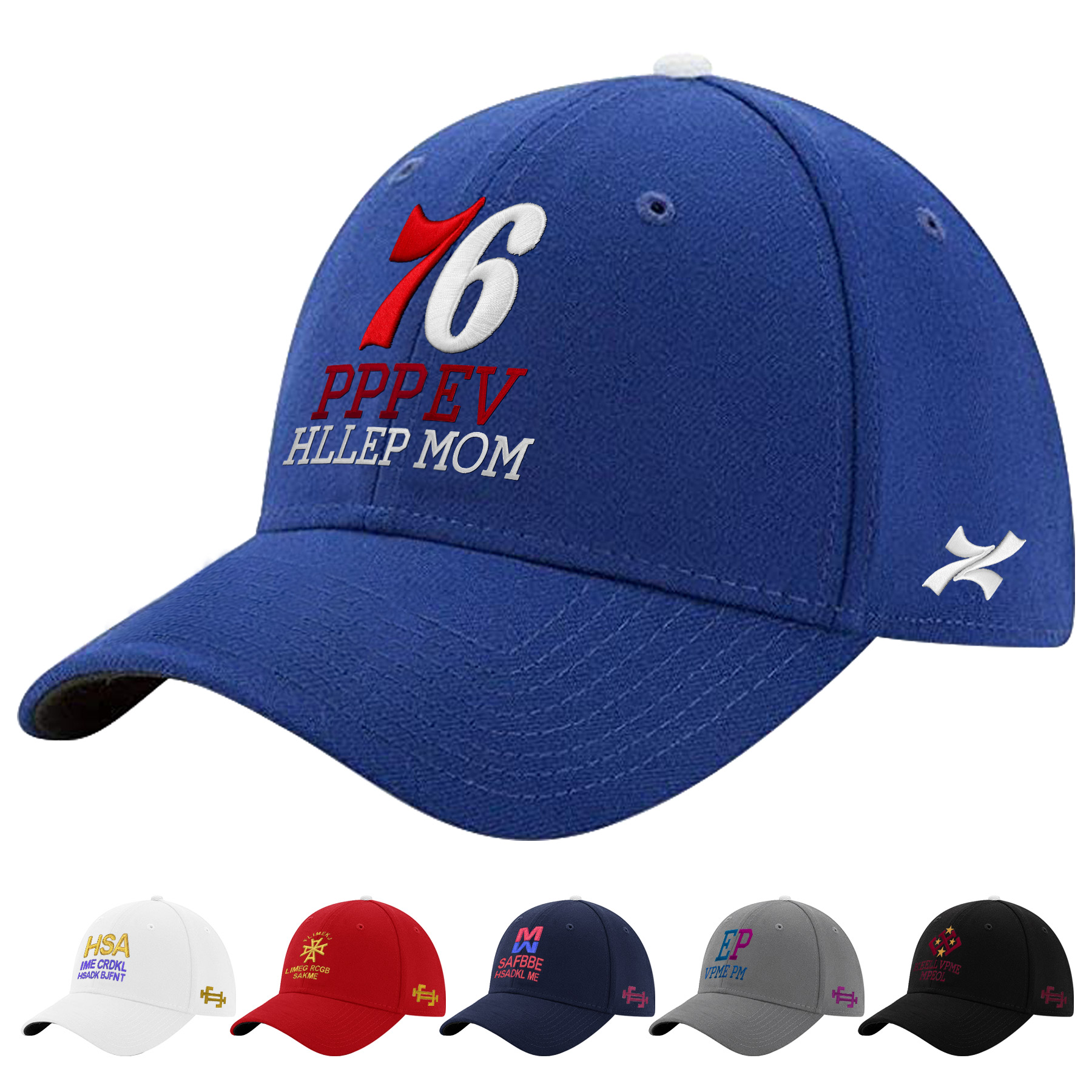 FlyFlyPromos - 6 Panel Structured Baseball Cap with Snapback Enclosure Image 1 - Promotional Product