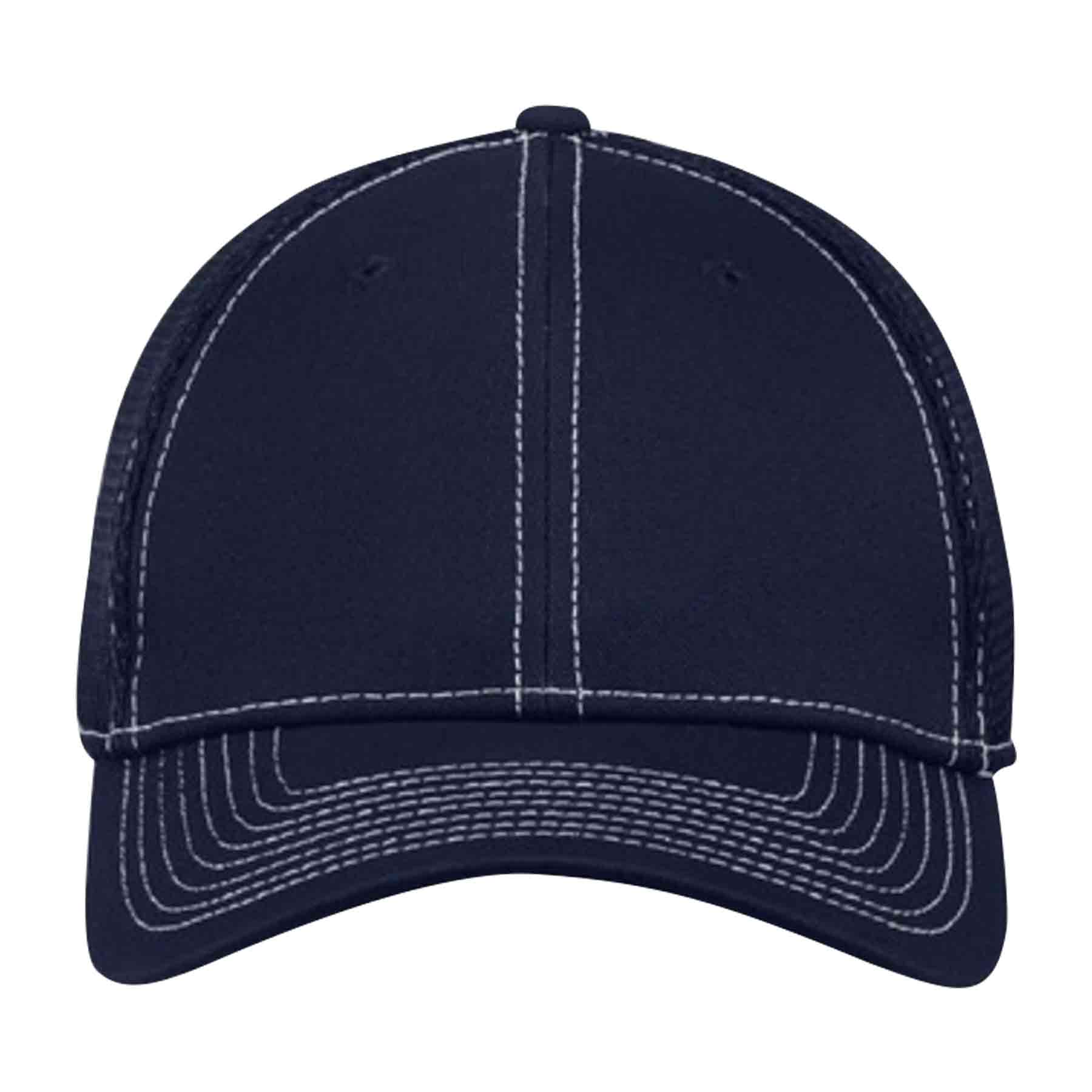 FlyFlyPromos - Cotton Twill Adjustable Trucker Baseball Cap Image 5 - Promotional Product