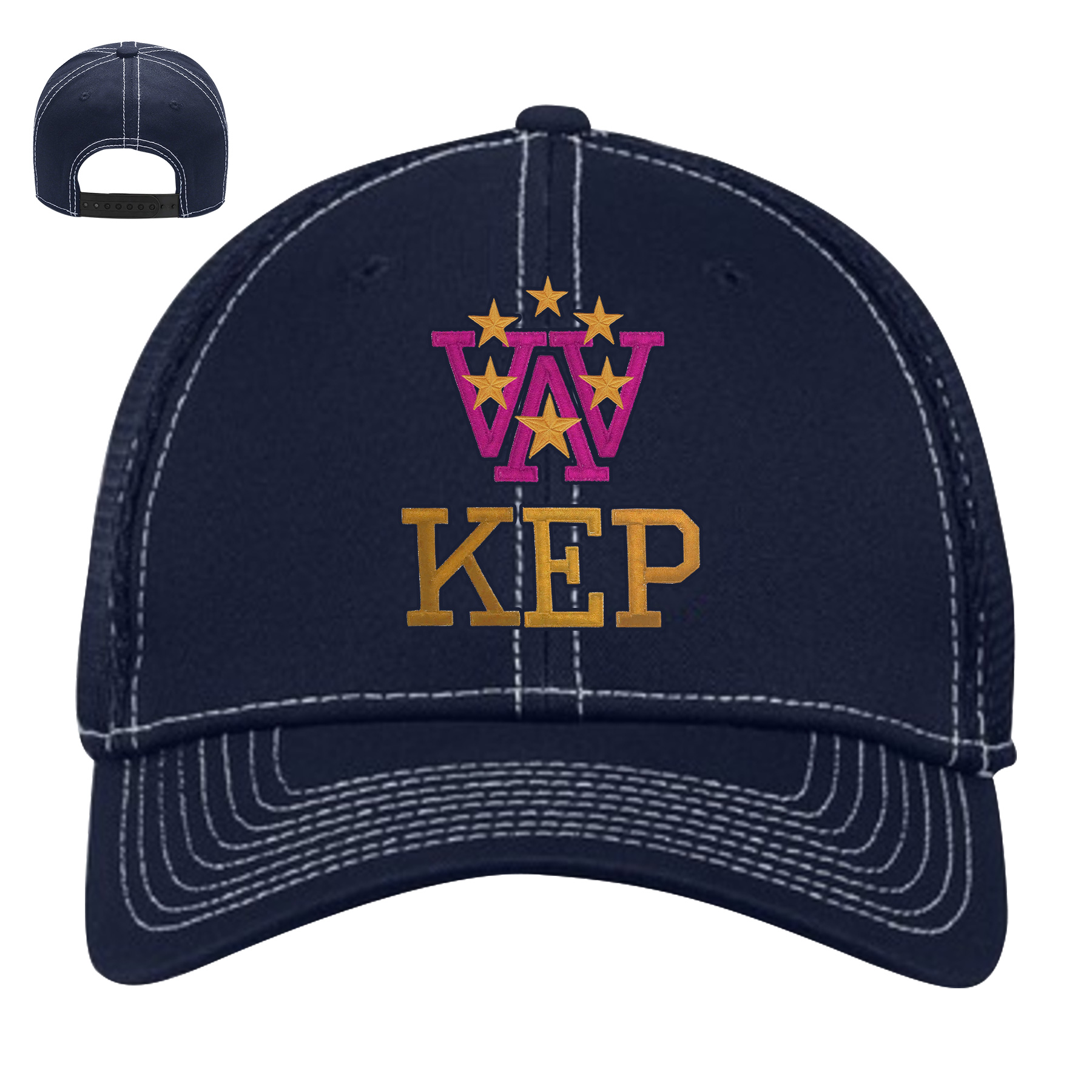 FlyFlyPromos - Cotton Twill Adjustable Trucker Baseball Cap - Promotional Product