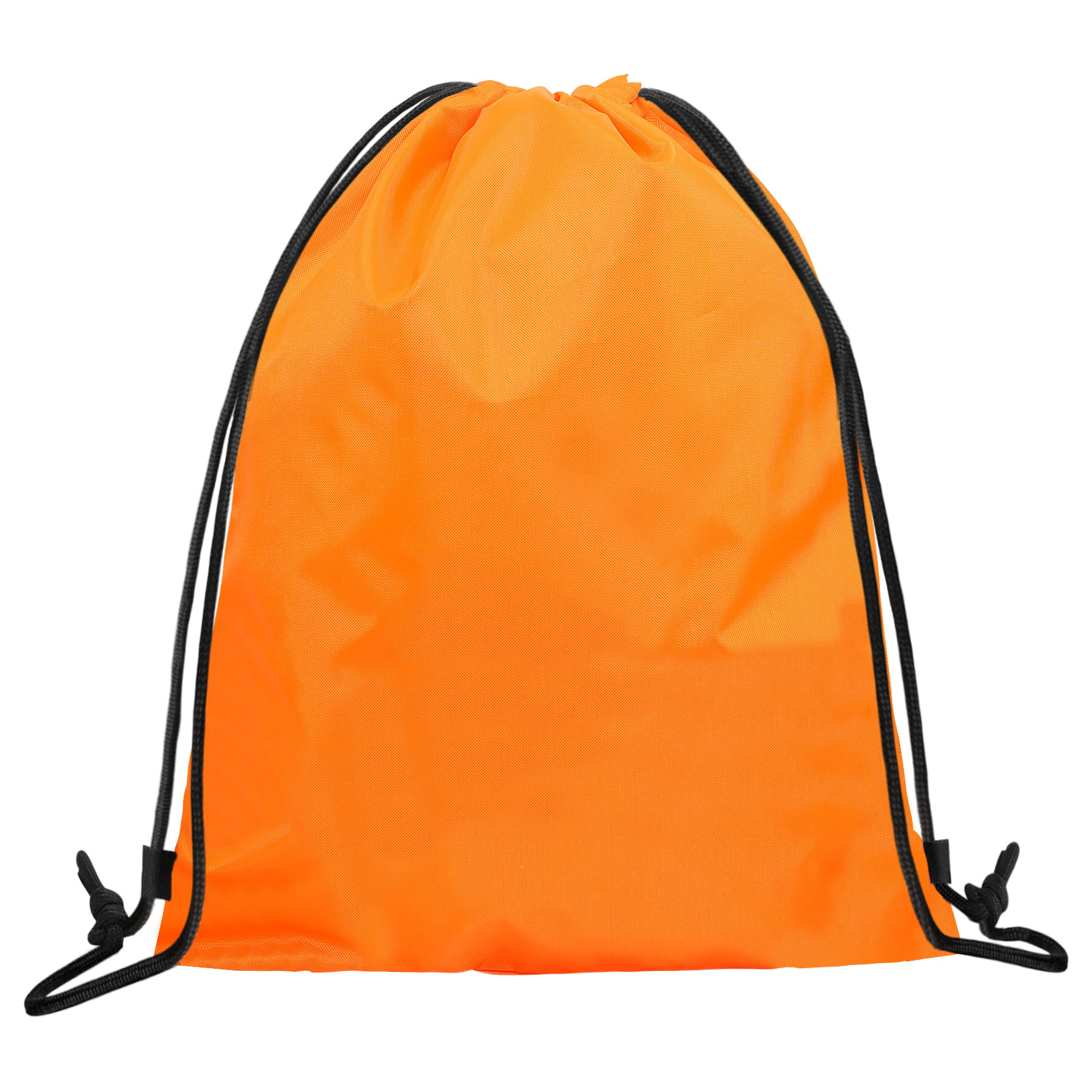 FlyFlyPromos - 210D Polyester Drawstring Backpack Bundle Pocket Image 11 - Promotional Product