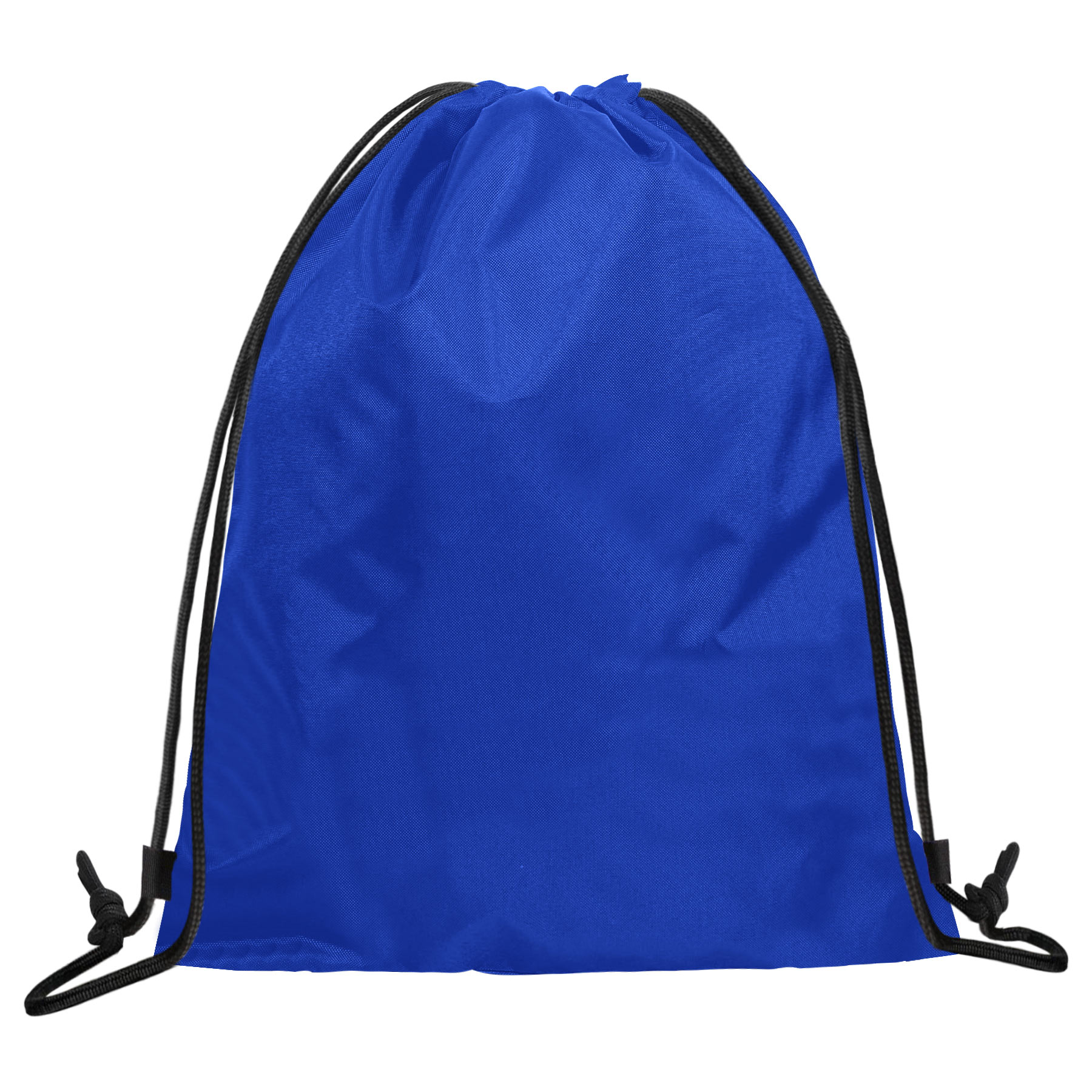 FlyFlyPromos - 210D Polyester Drawstring Backpack Bundle Pocket Image 6 - Promotional Product